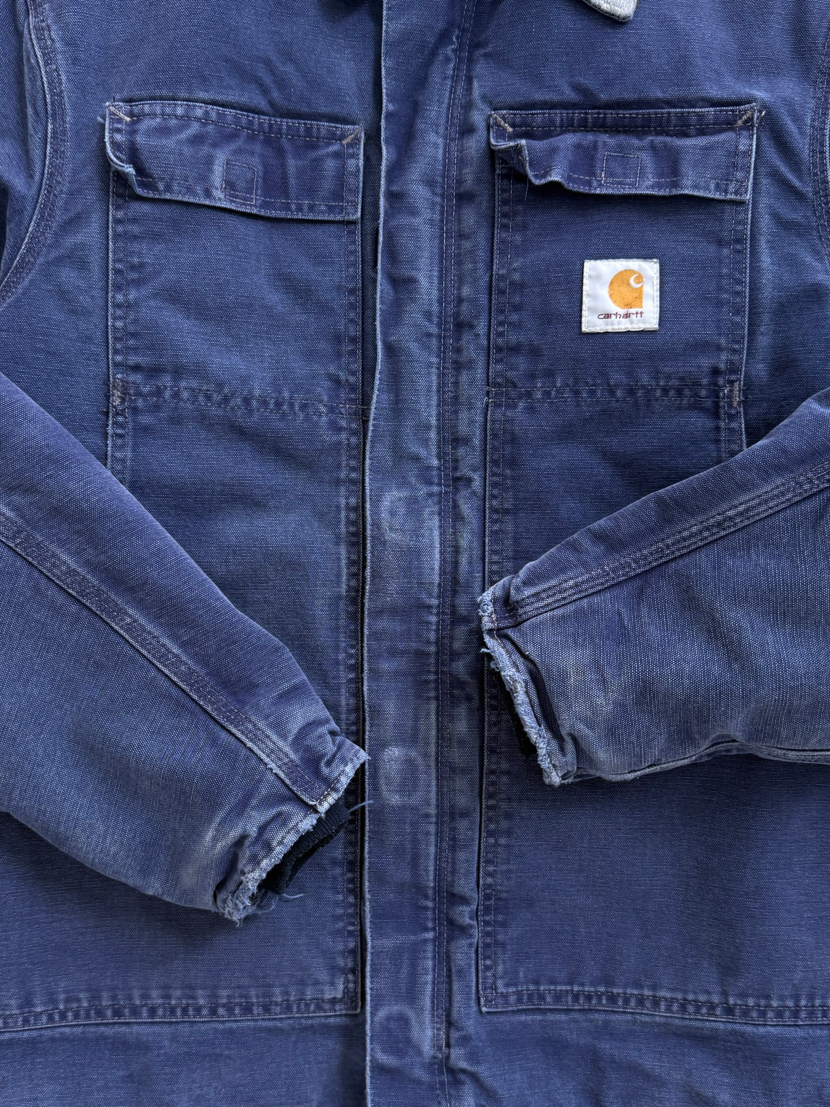 Vintage Carhartt Navy Traditional Coat (M)