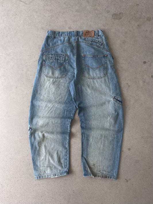 Vintage Y2K OMAVI Den Em Jens Baggy Denim - 34x32