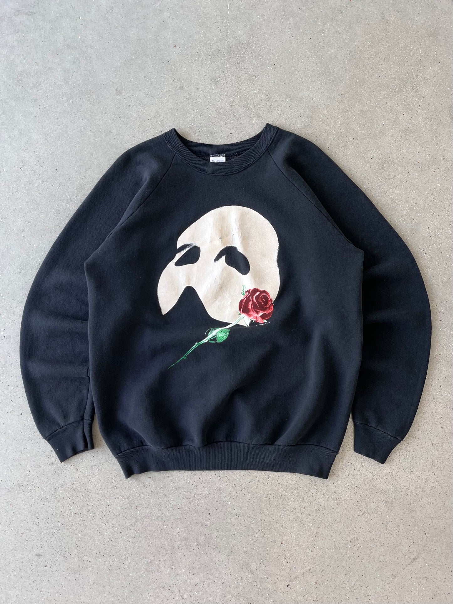 Vintage Faded Phantom of the Opera Crewneck - XL