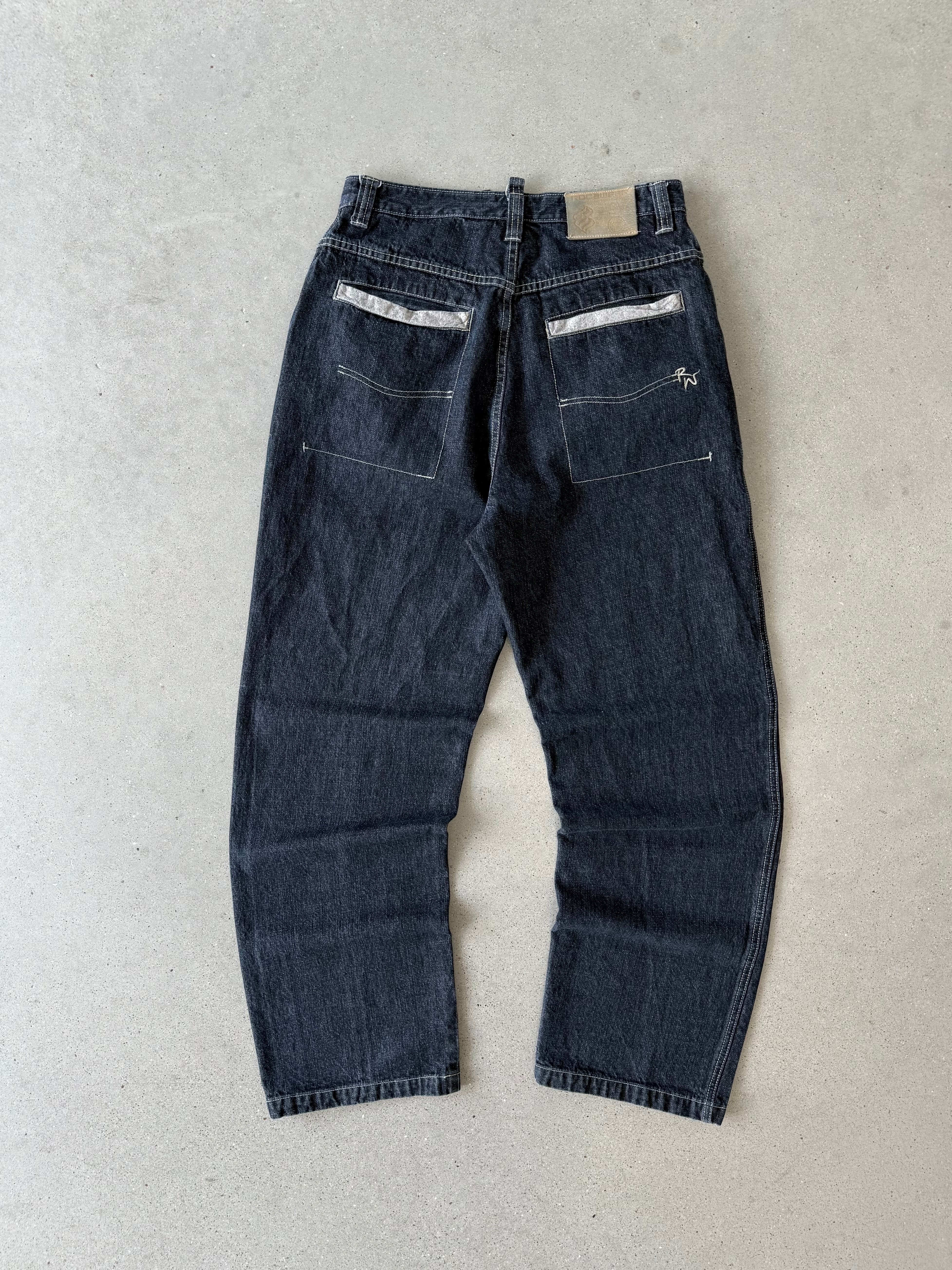 Vintage Y2K Rocawear Black Denim - 32x32