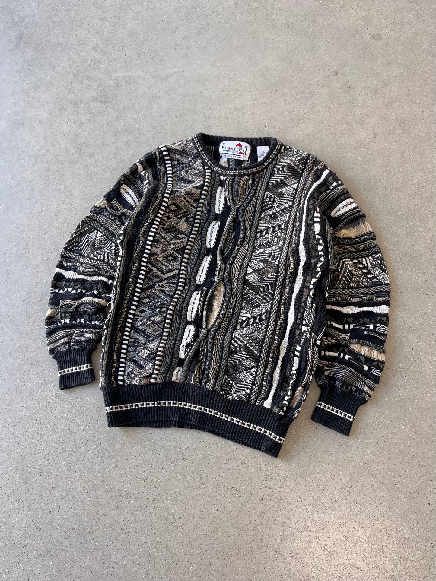 Vintage Florence Tricot 3D Sweater - S