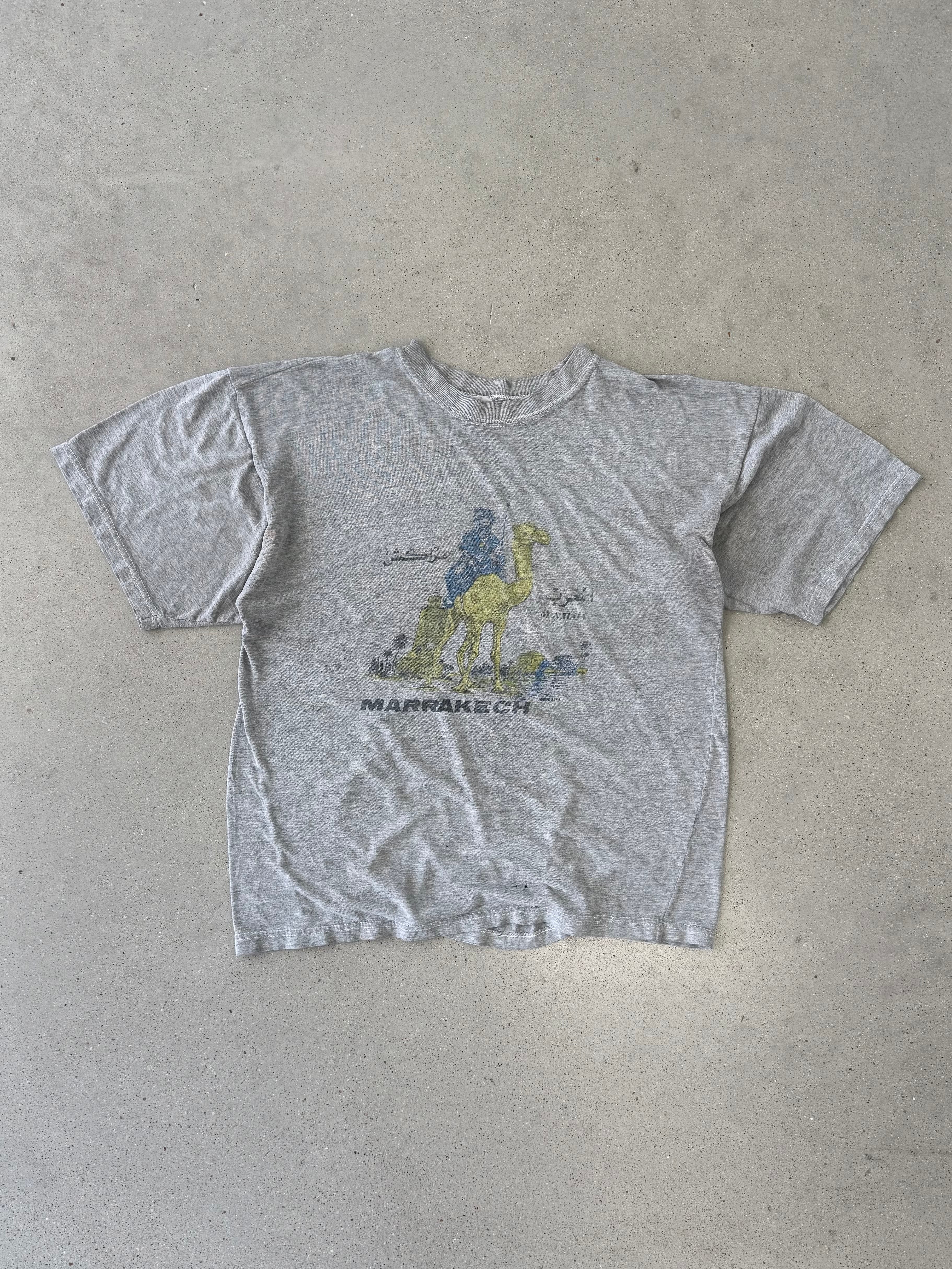Vintage 80s Marrakech Arabic Tee - M