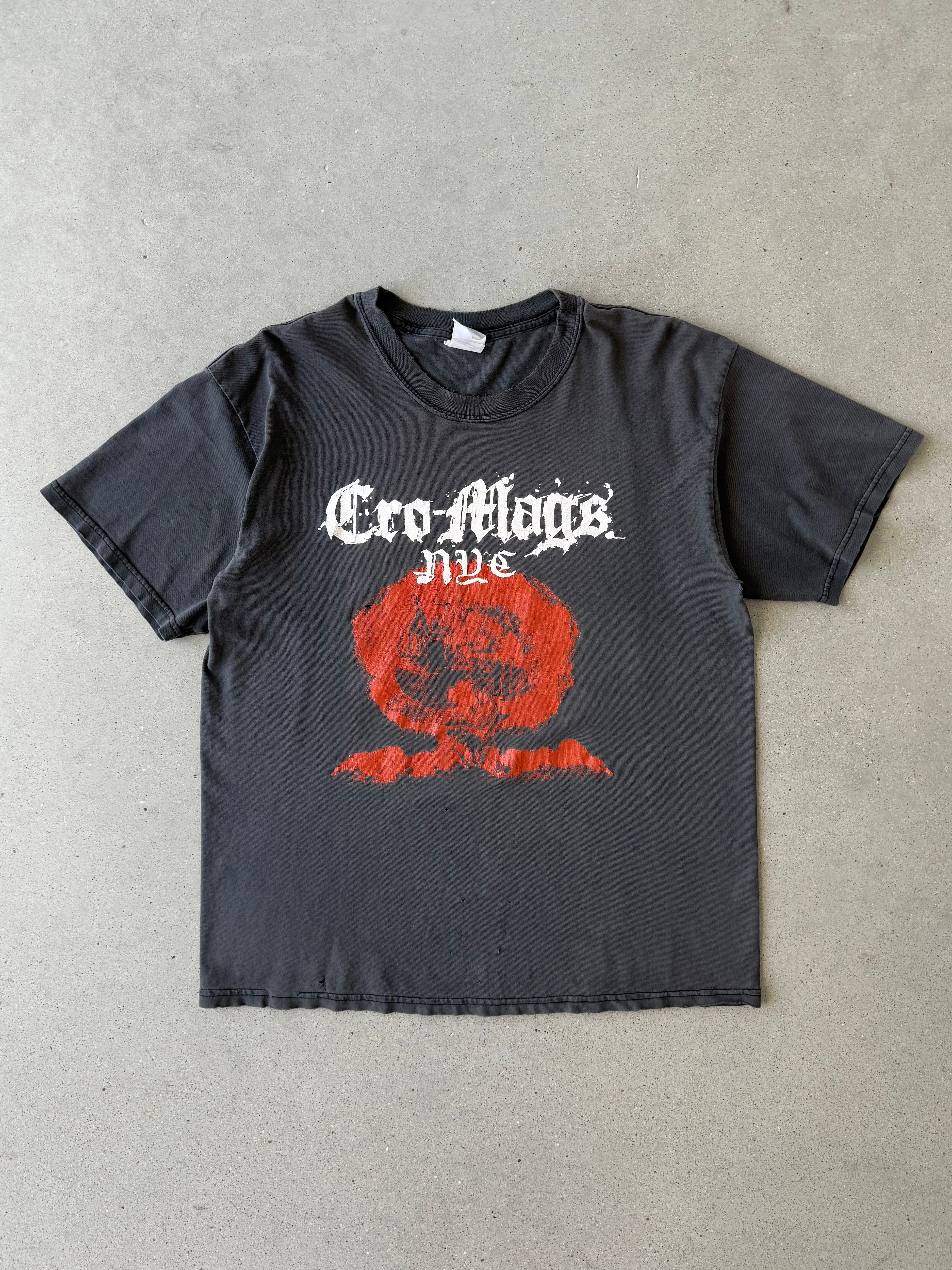 Vintage Cro-Mags NYC 'Overpower Overcome' Tee - L