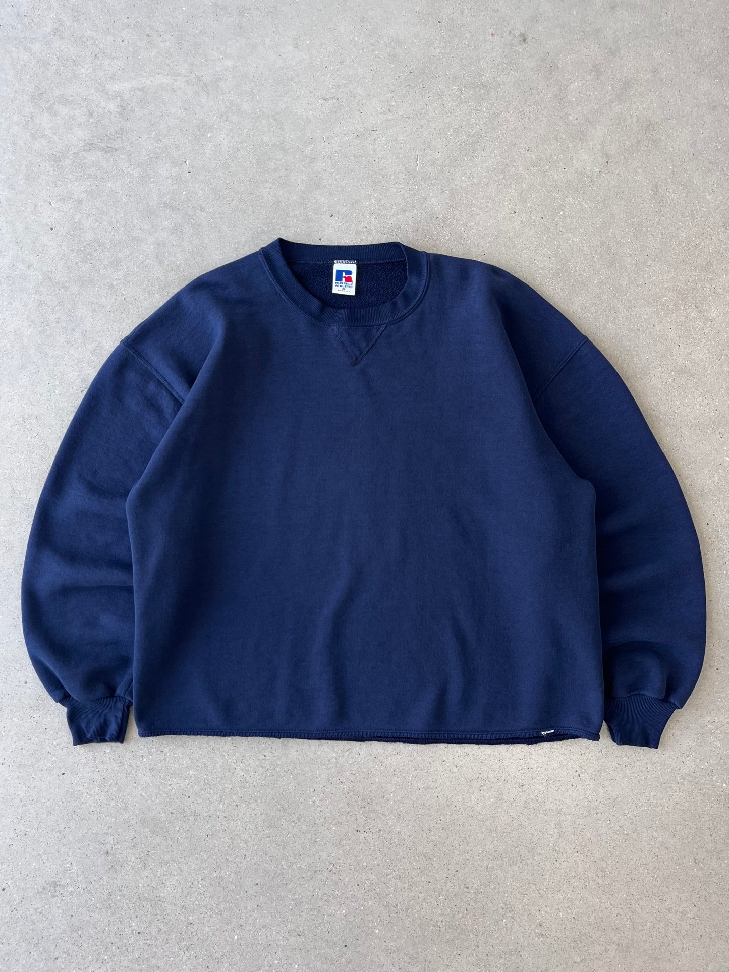 Vintage Russell Athletic Navy Crewneck - XL