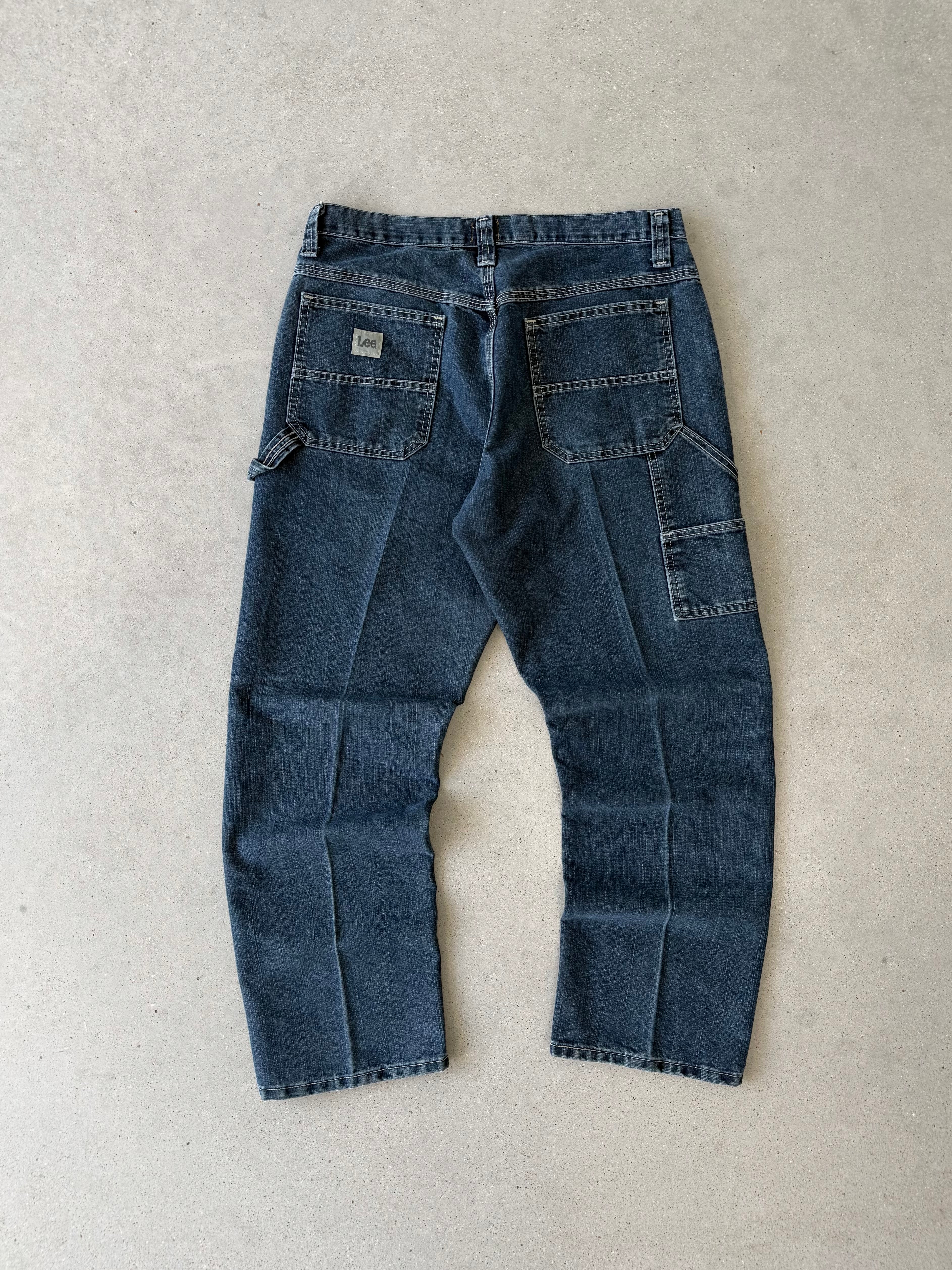 Vintage Lee Loose Carpenter Indigo Denim - 33x30