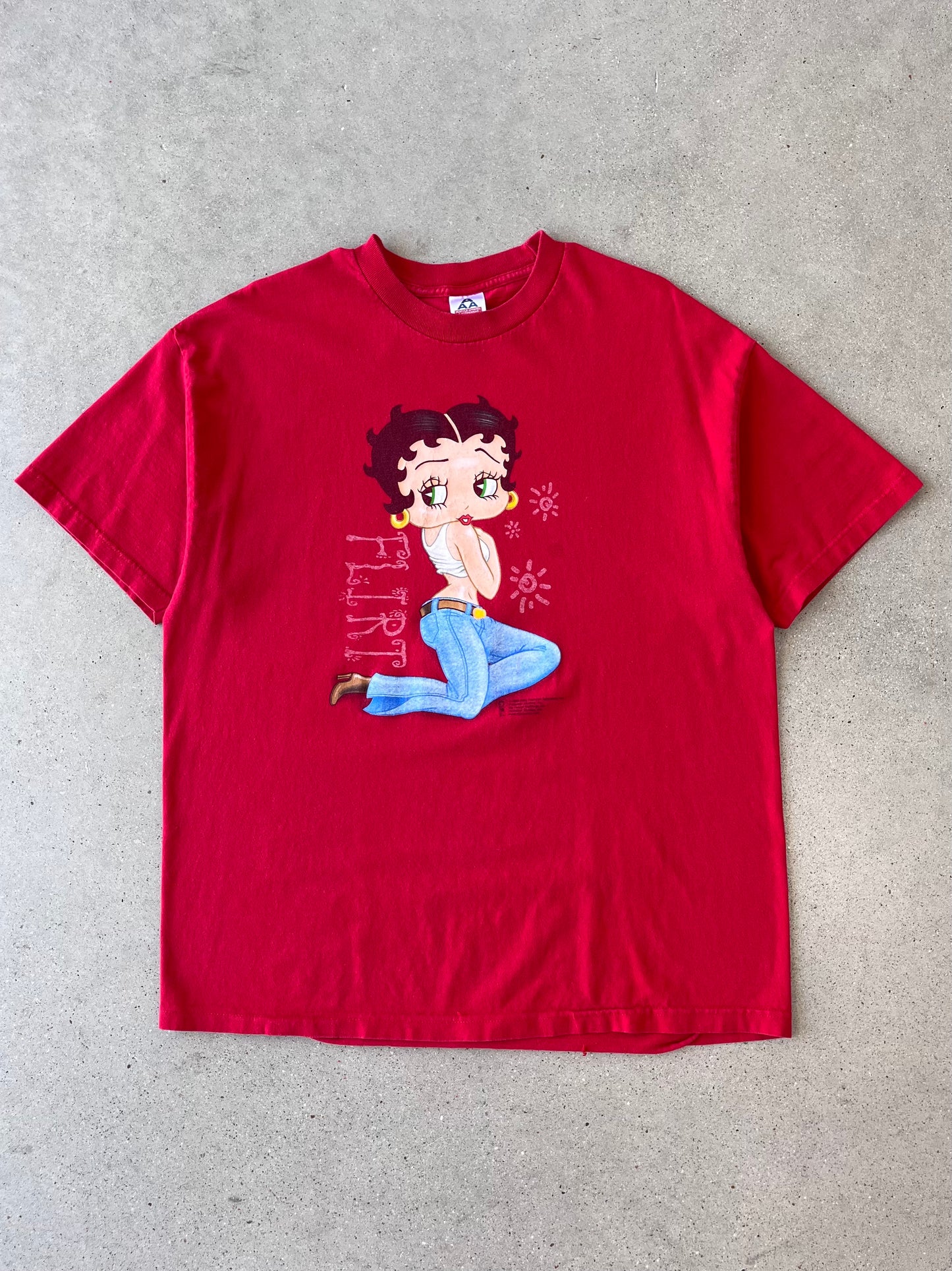 Vintage 2003 'Flirt' Betty Boop Tee - XL