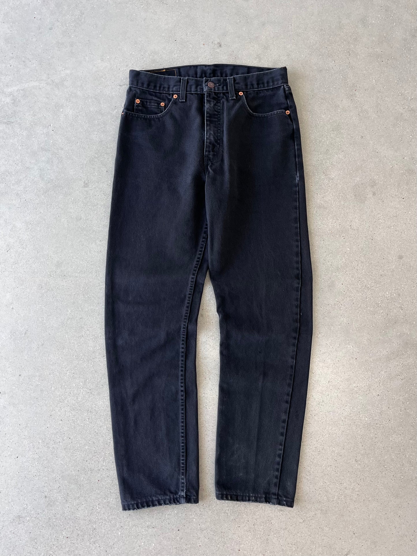 Vintage Levi's 615 Orange tab Black Denim - 30x31