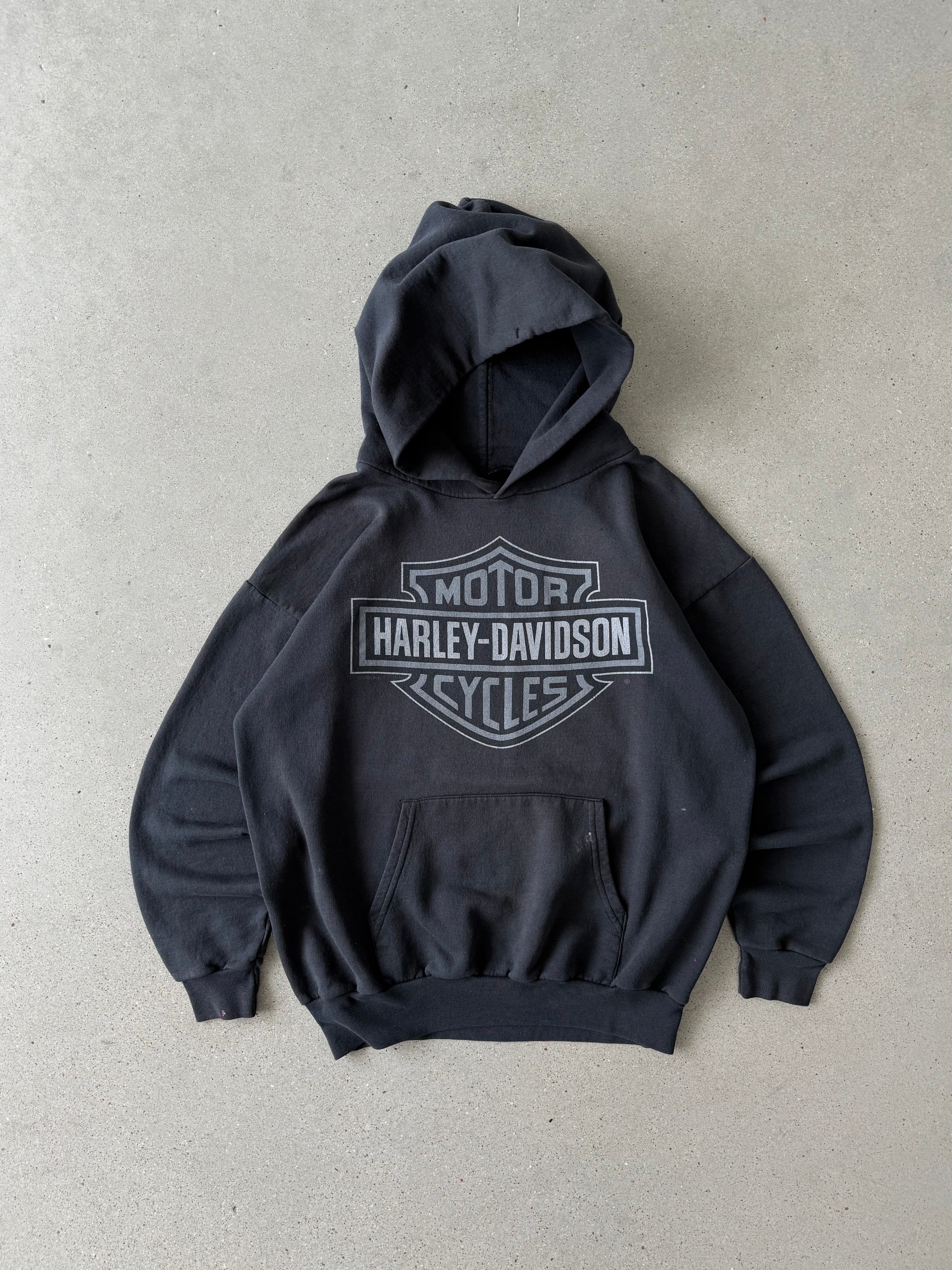 Vintage Harley Davidson Santa Cruz Hoodie - M