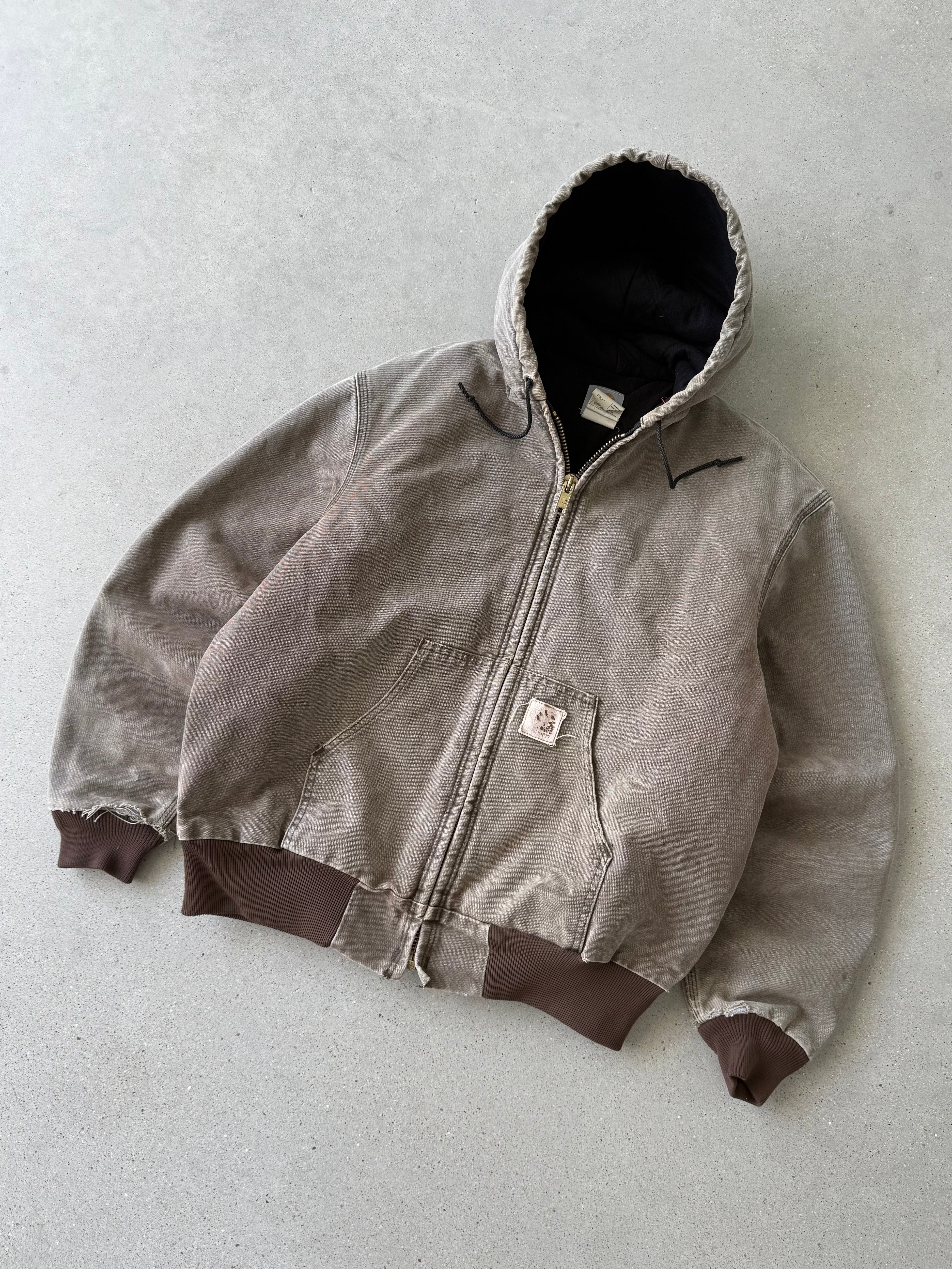 Vintage Carhartt J68 CHT Mocha Active Jacket - L