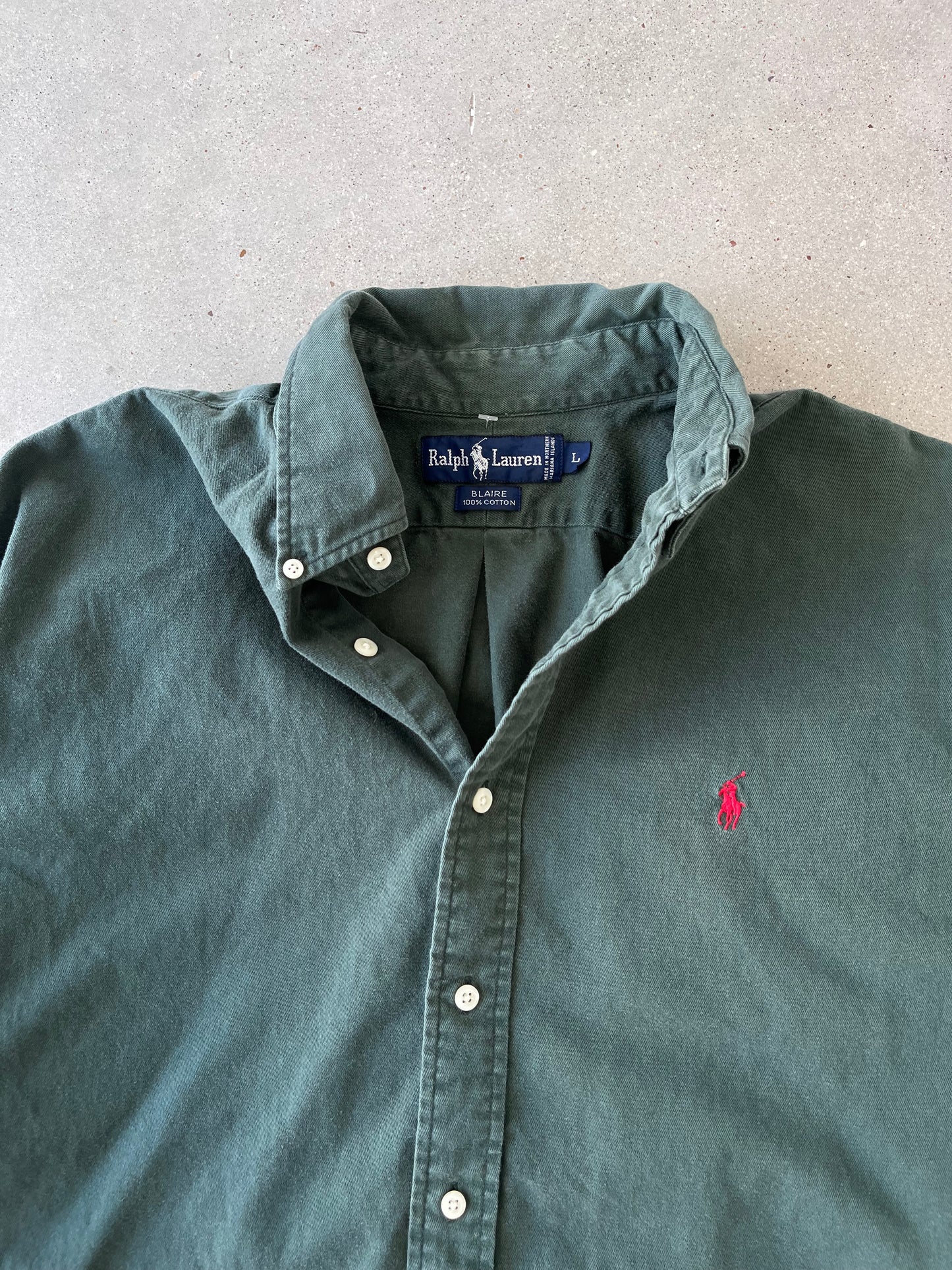 Vintage Polo Ralph Lauren Forest Button-up Shirt - L