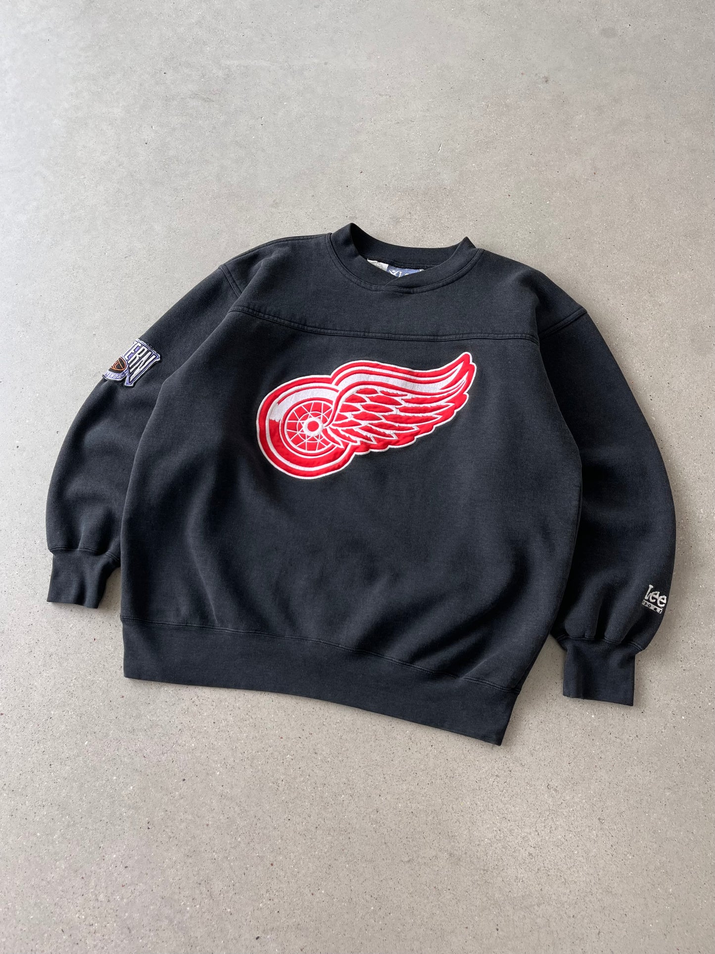 Vintage Detroit Red Wings Lee Sport Crewneck - L