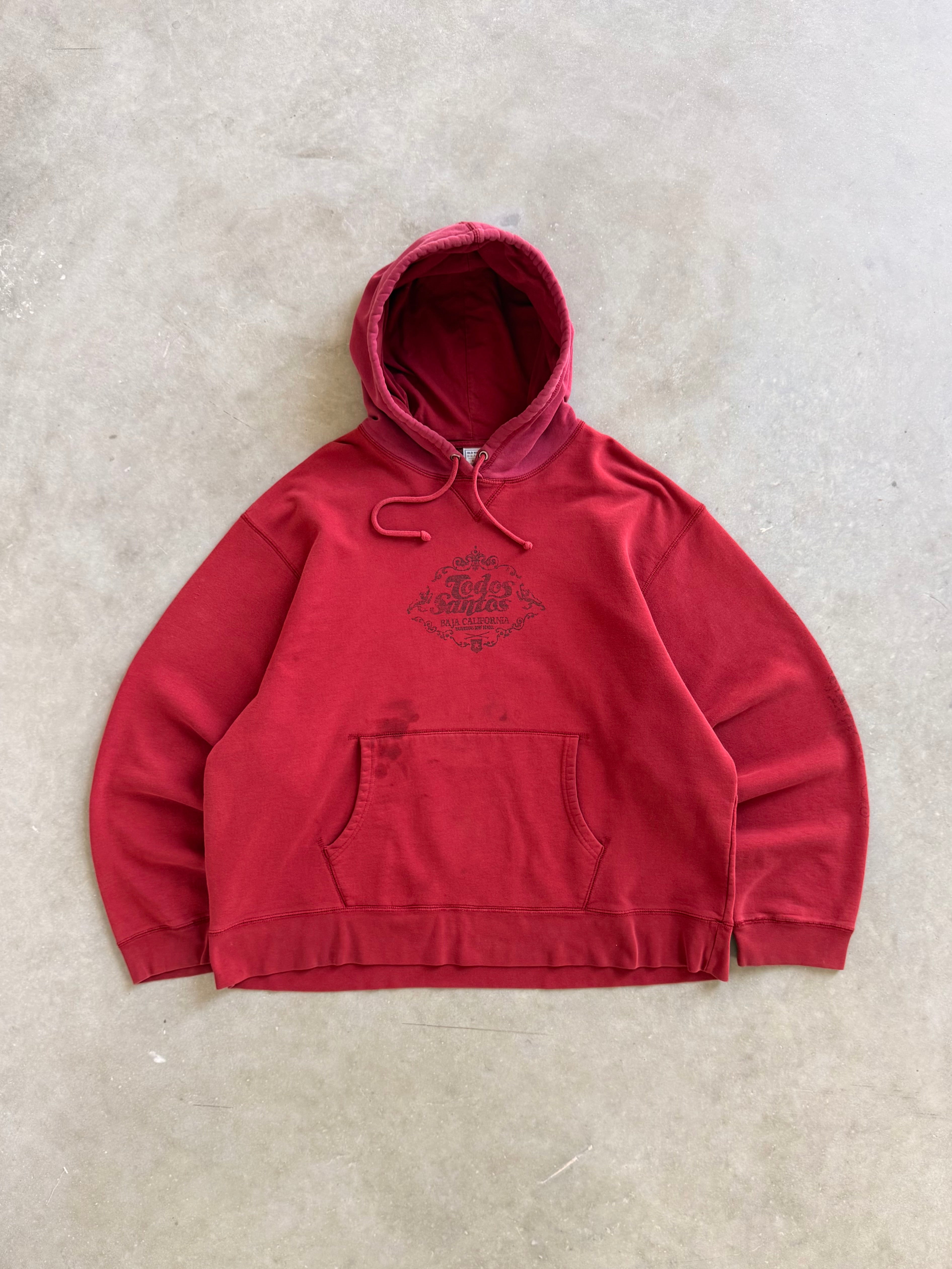 Vintage Old Navy Baja California Hoodie - XXL