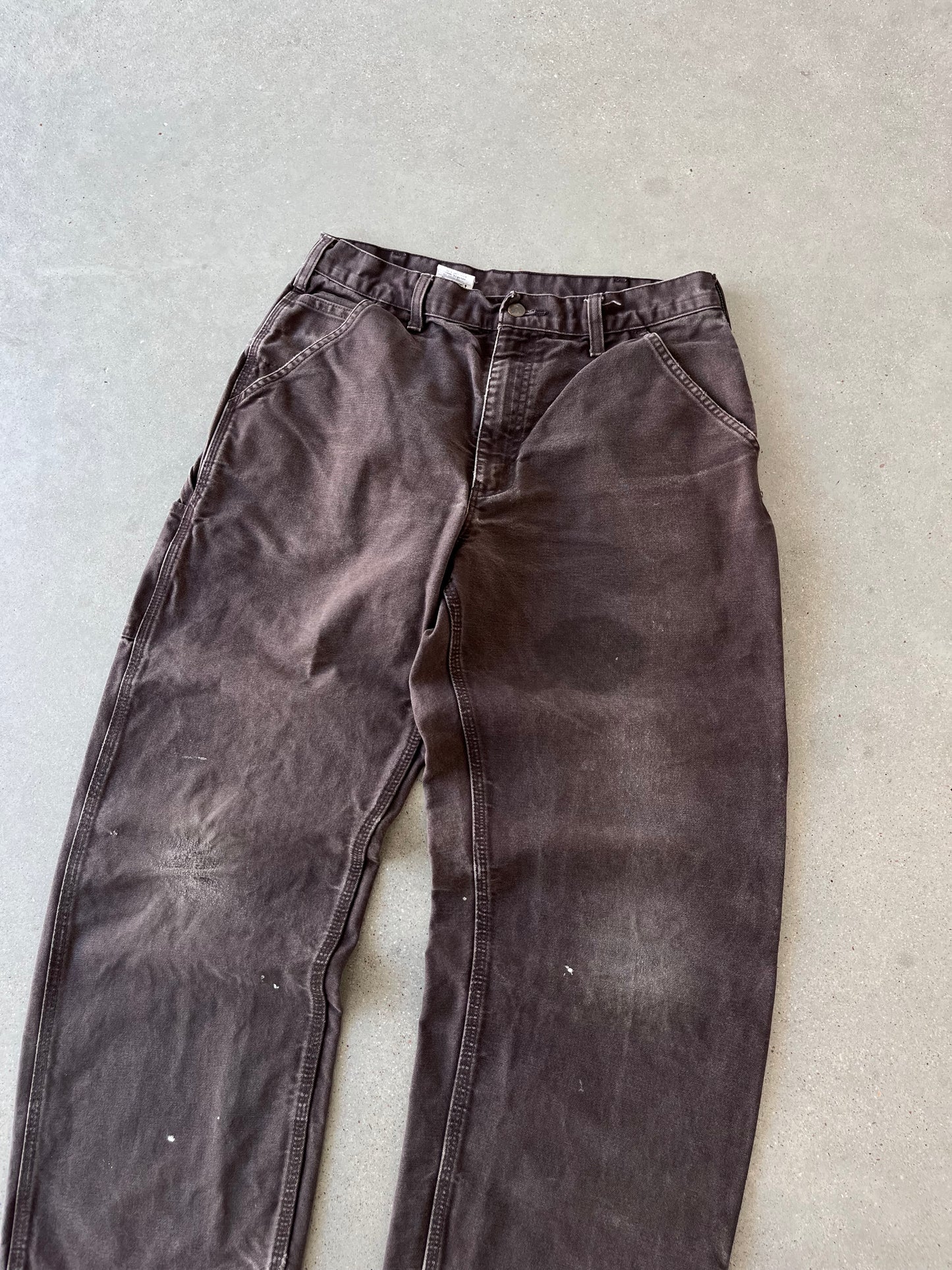 Vintage Carhartt Faded Brown Carpenter Pants - 32x32