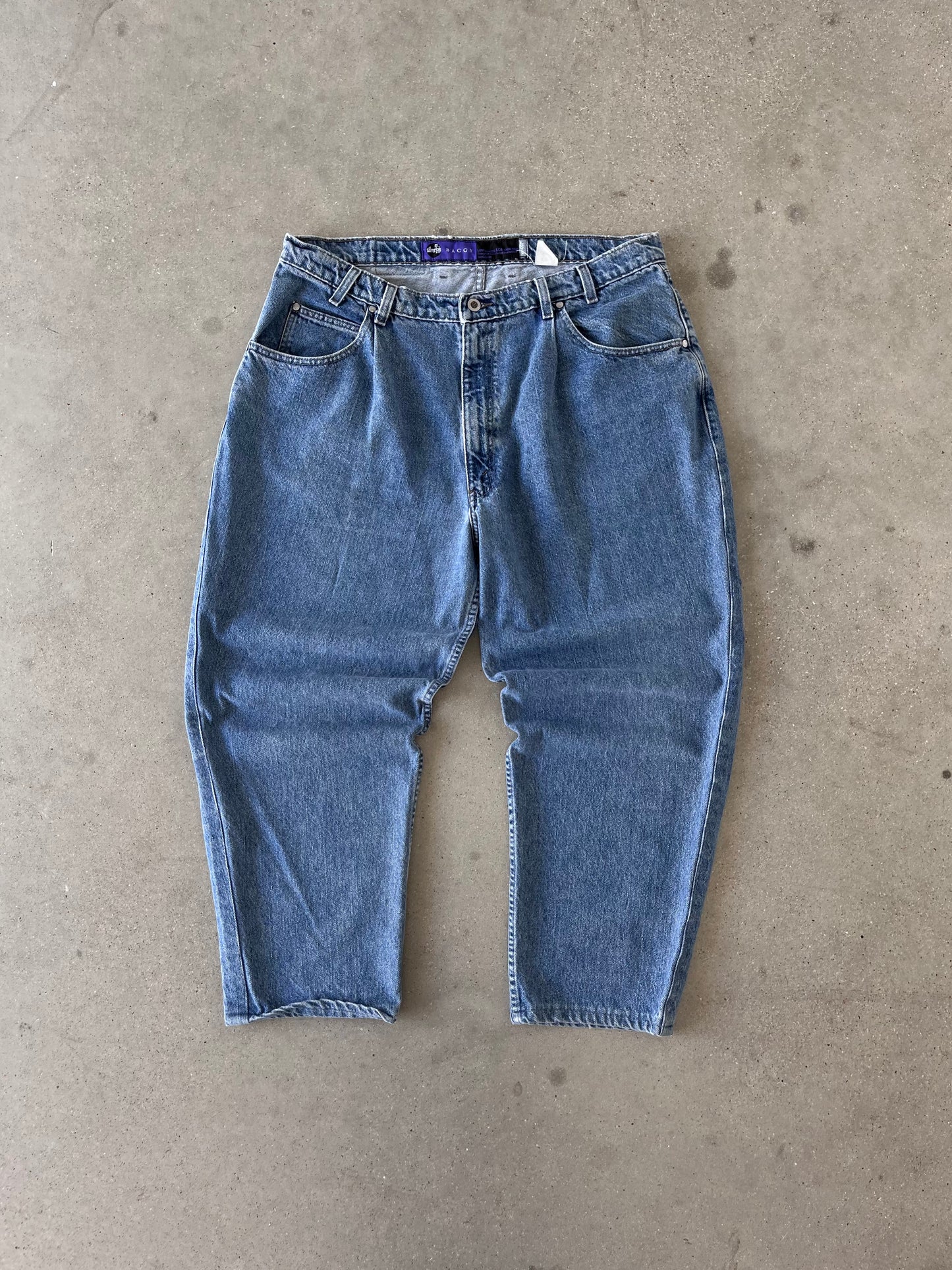 Vintage Y2K Silvertab Baggy Denim - 38 W