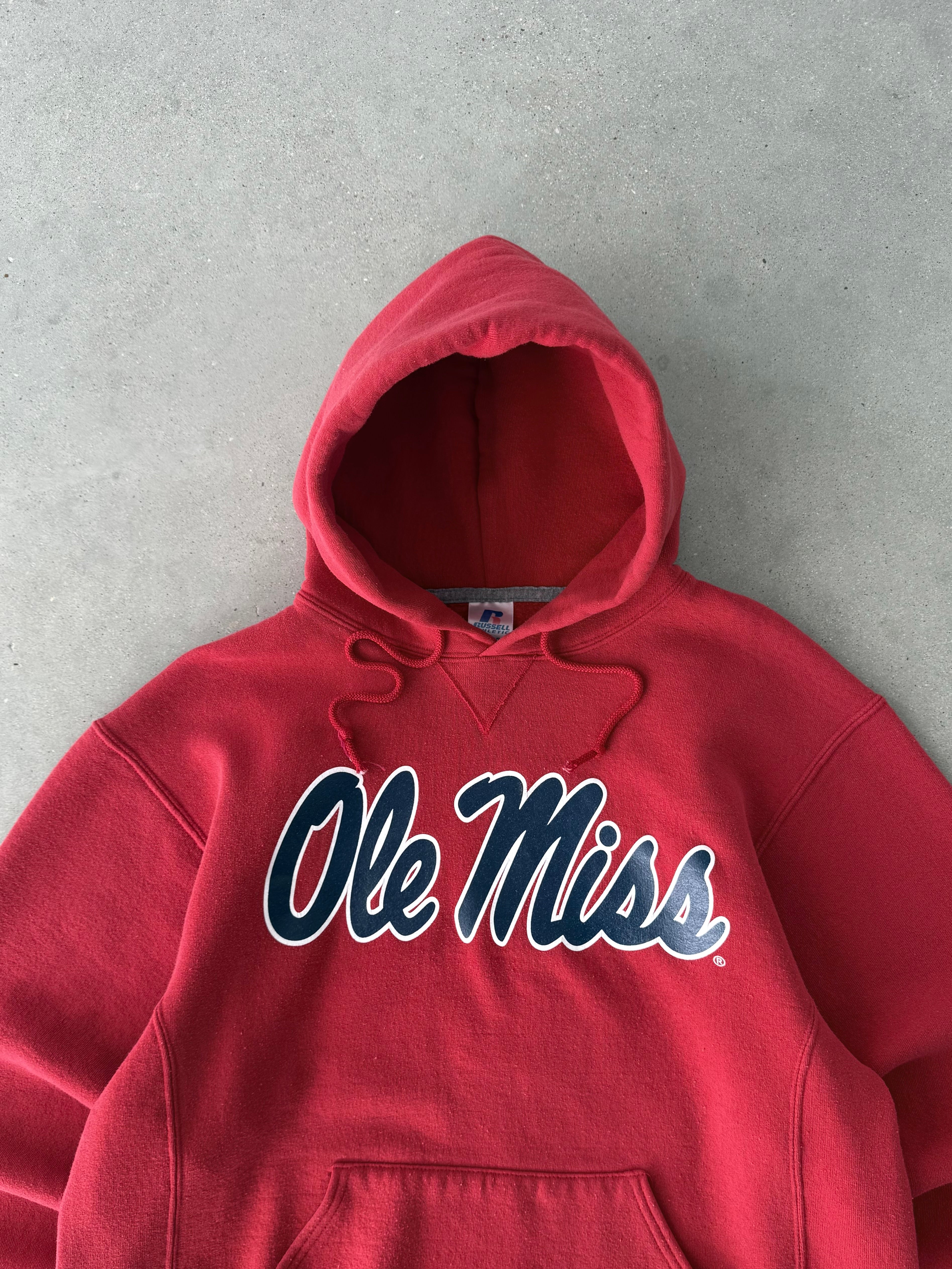 Vintage Ole Miss Hoodie - L