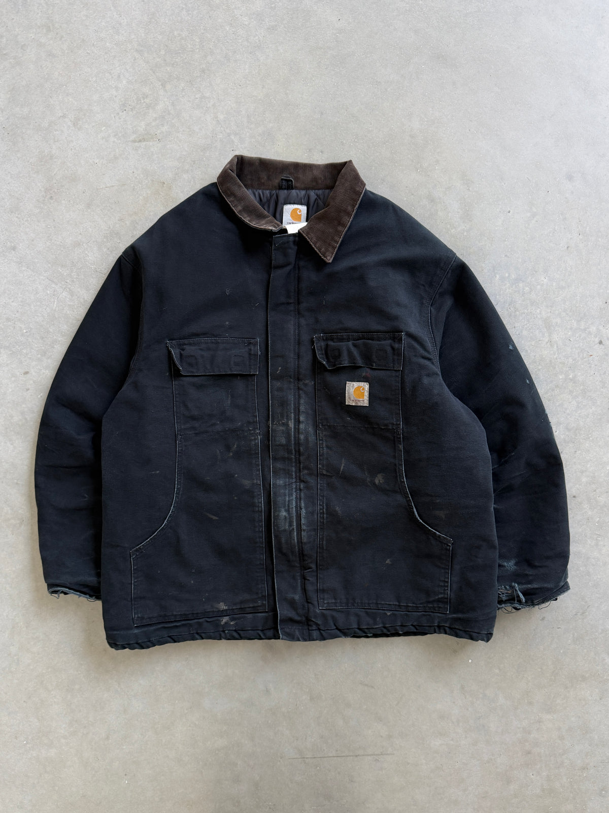 Vintage Carhartt Black Traditional Coat  (XL)
