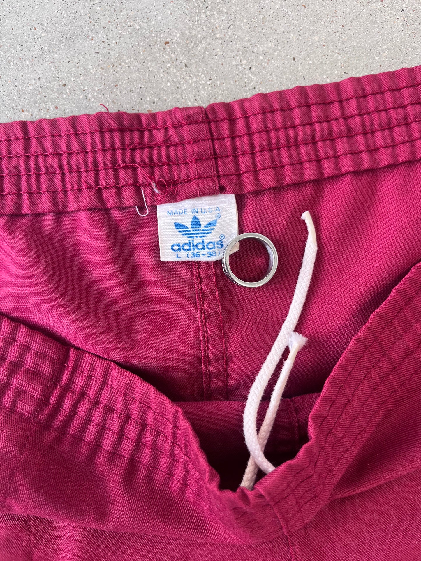 Vintage 70s Adidas Track Pants - L