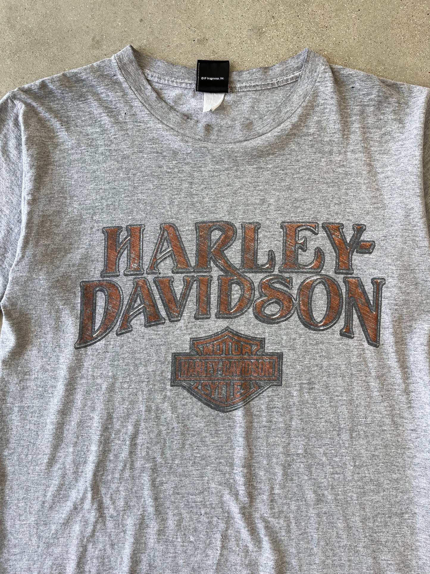 Vintage Wilkins Harley Davidson Tee - L