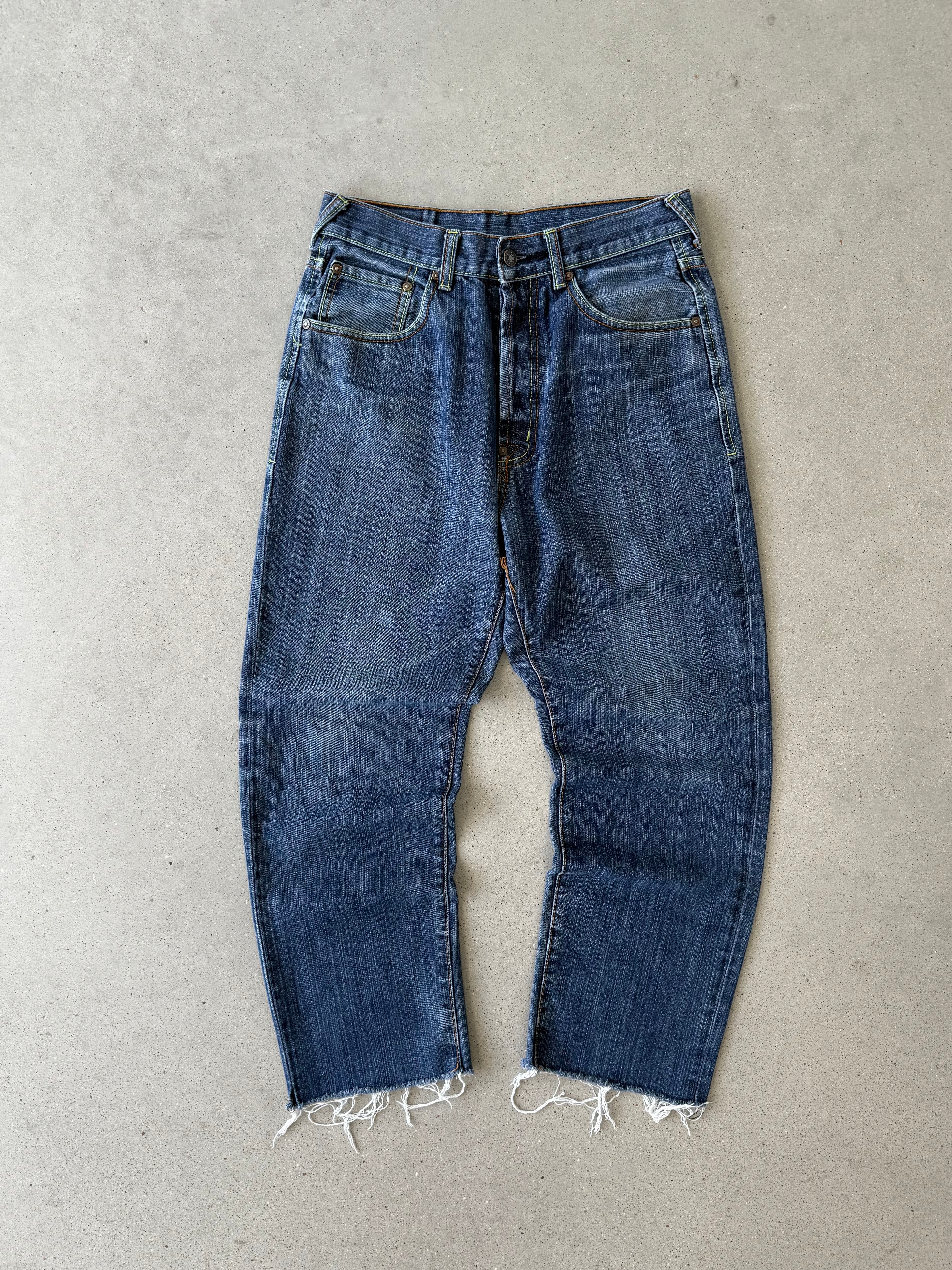 Vintage Y2K EVISU Japanese Brand Daicock Style Jeans - 30x27