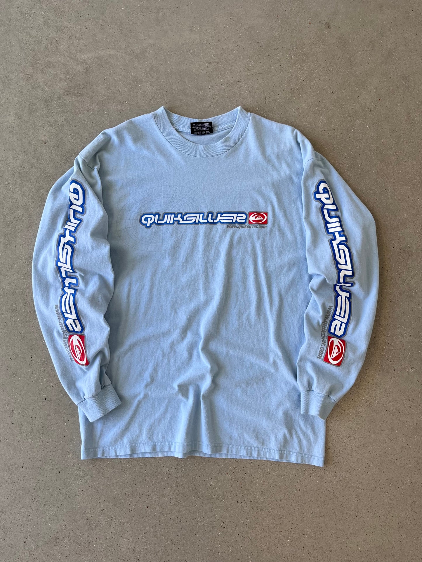 Vintage Quicksilver Blue Long Sleeve - L