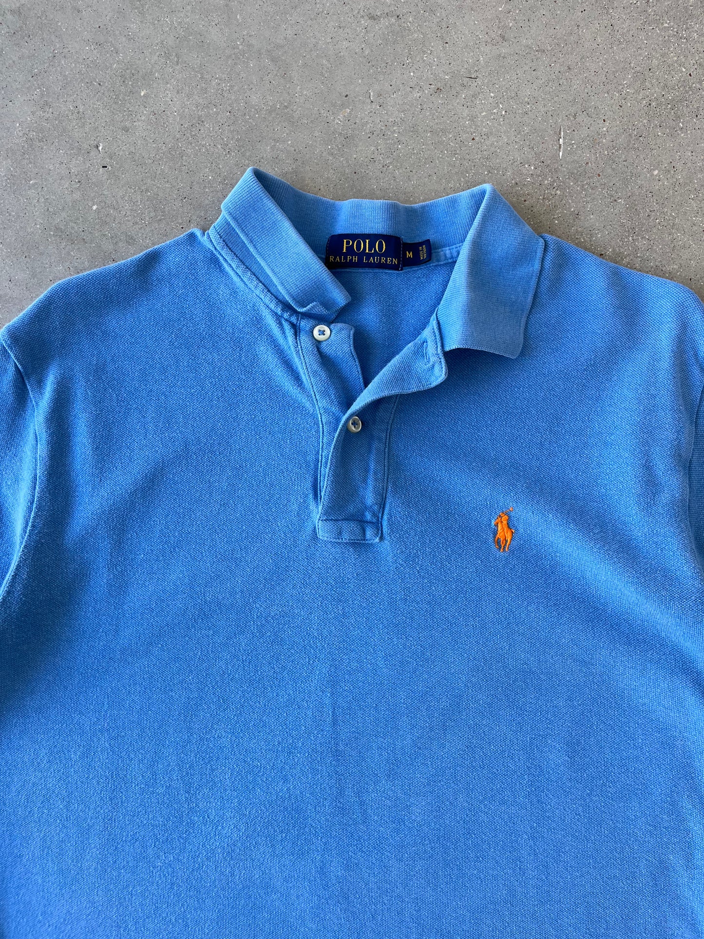 Vintage Polo Ralph Lauren Baby Blue Shirt - M