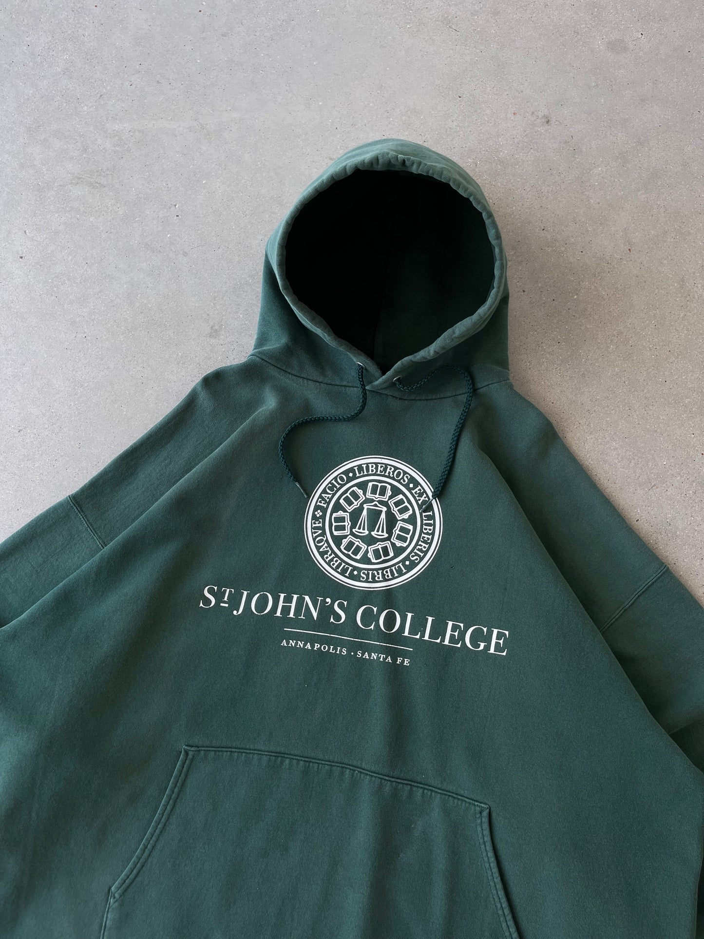 Vintage 00s St. John's College Hoodie - XXL