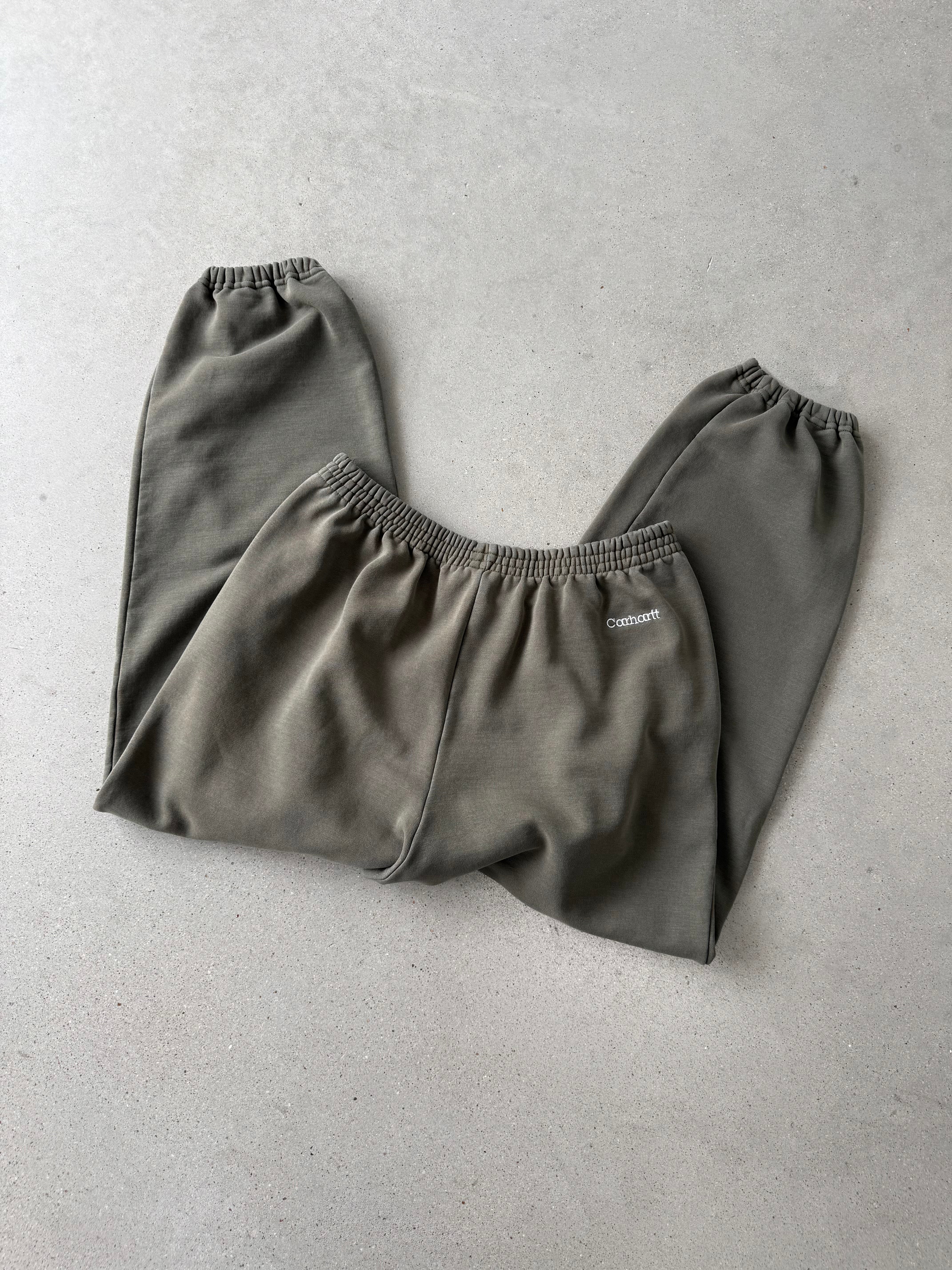 Vintage Carhartt Olive Sweatpants - XL
