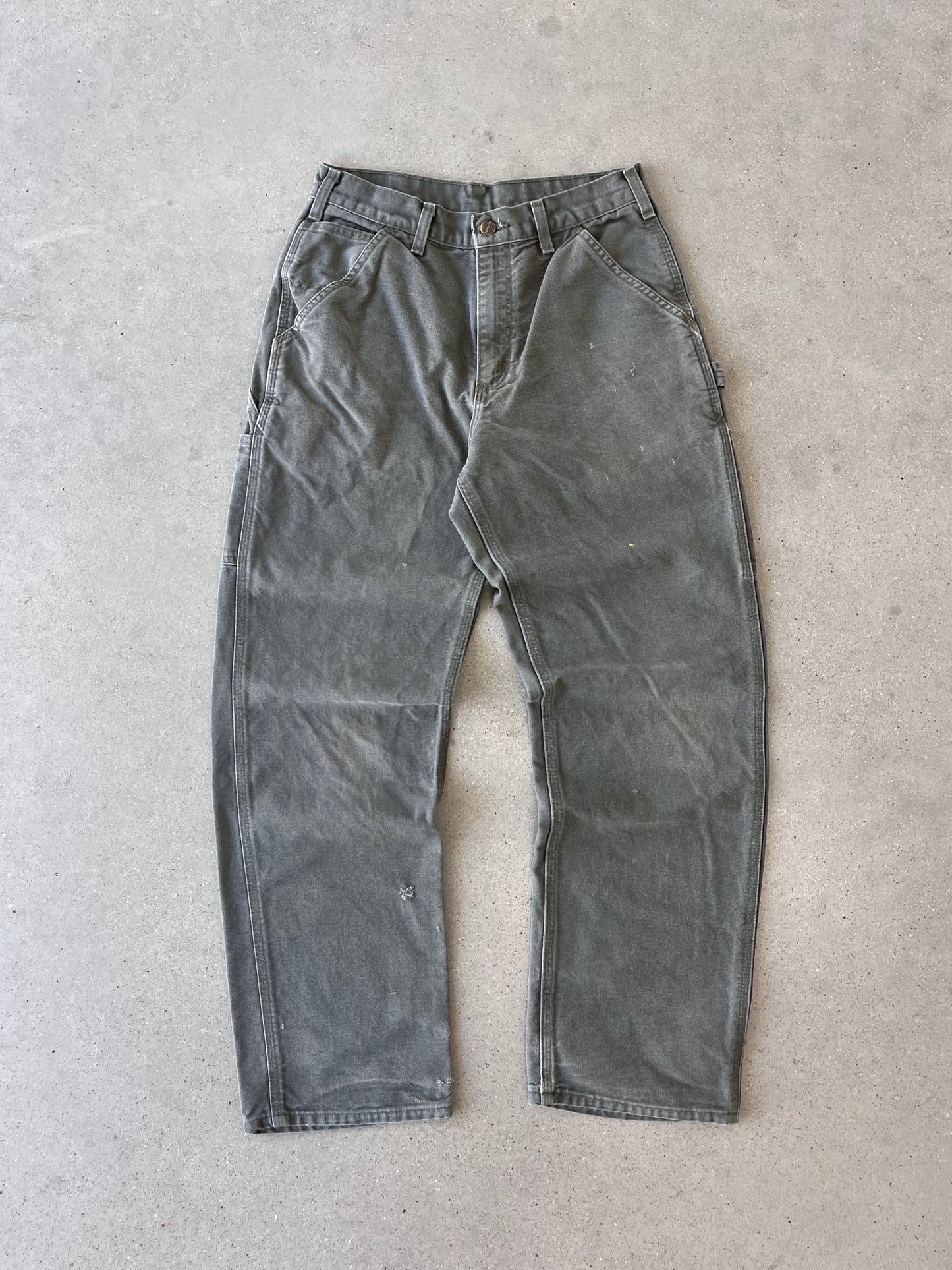 Vintage Carhartt Olive Carpenter Pants - 29x32