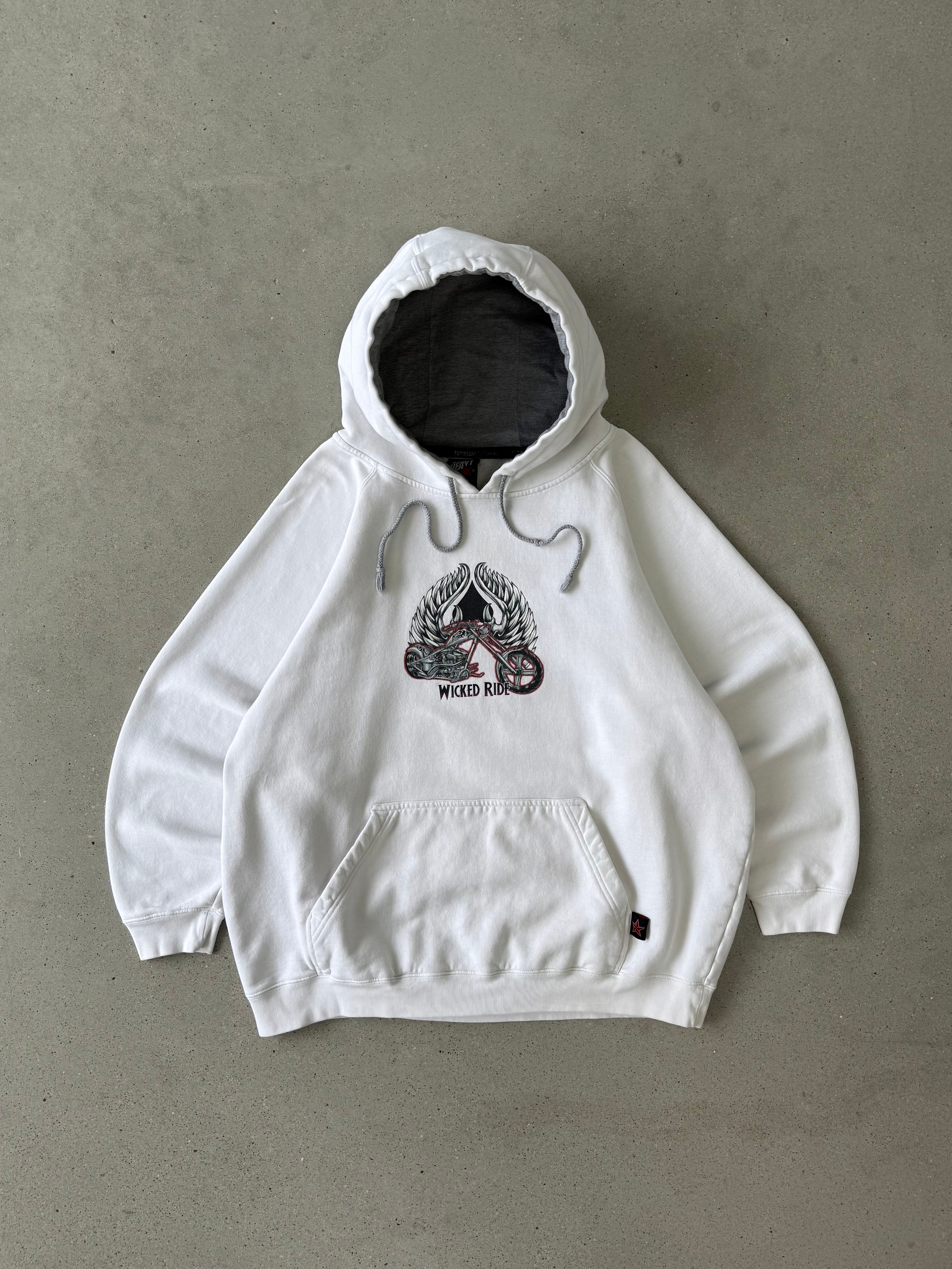 Vintage Top Heavy 'Wicked Ride' Hoodie - L