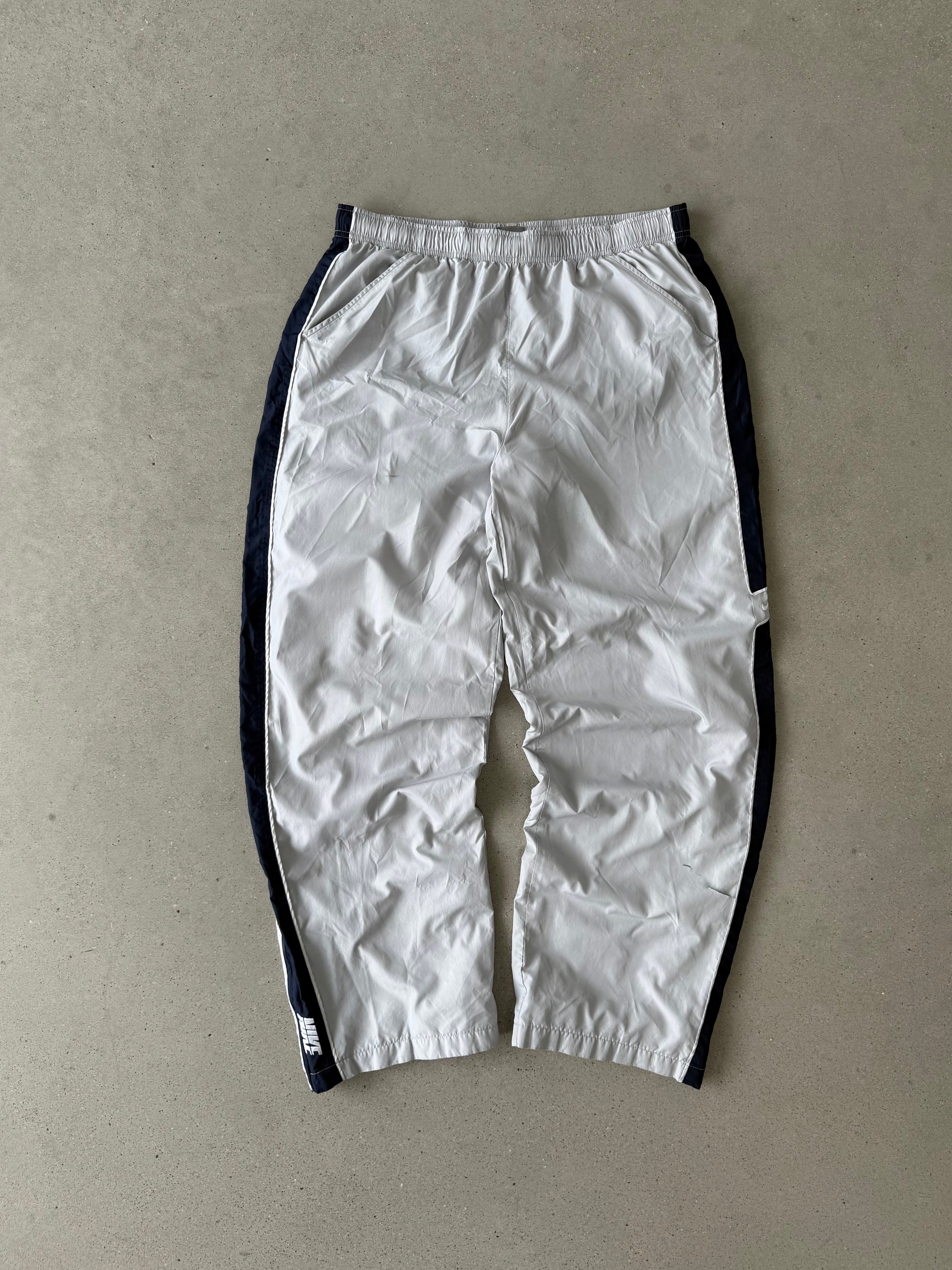Vintage Nike Gray/Navy Track Pants - XL