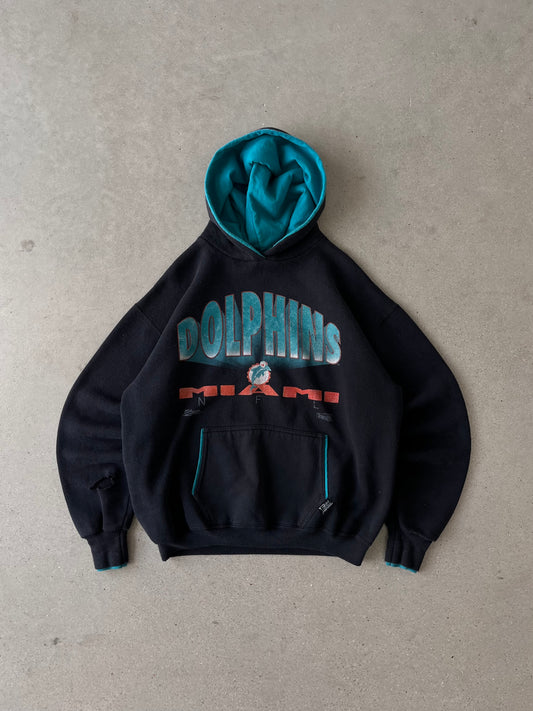 Vintage 1992 Dolphins Miami Hoodie - XL