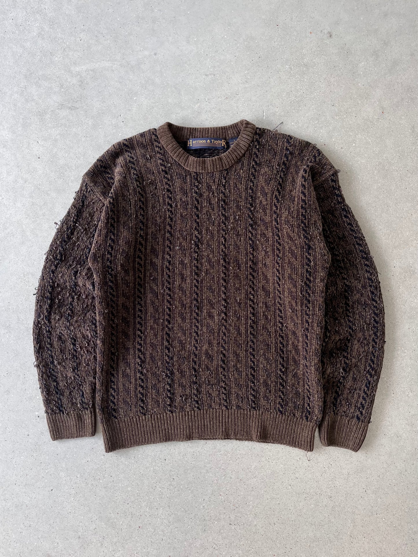 Vintage Harrison & Taylor Brown Sweater - L