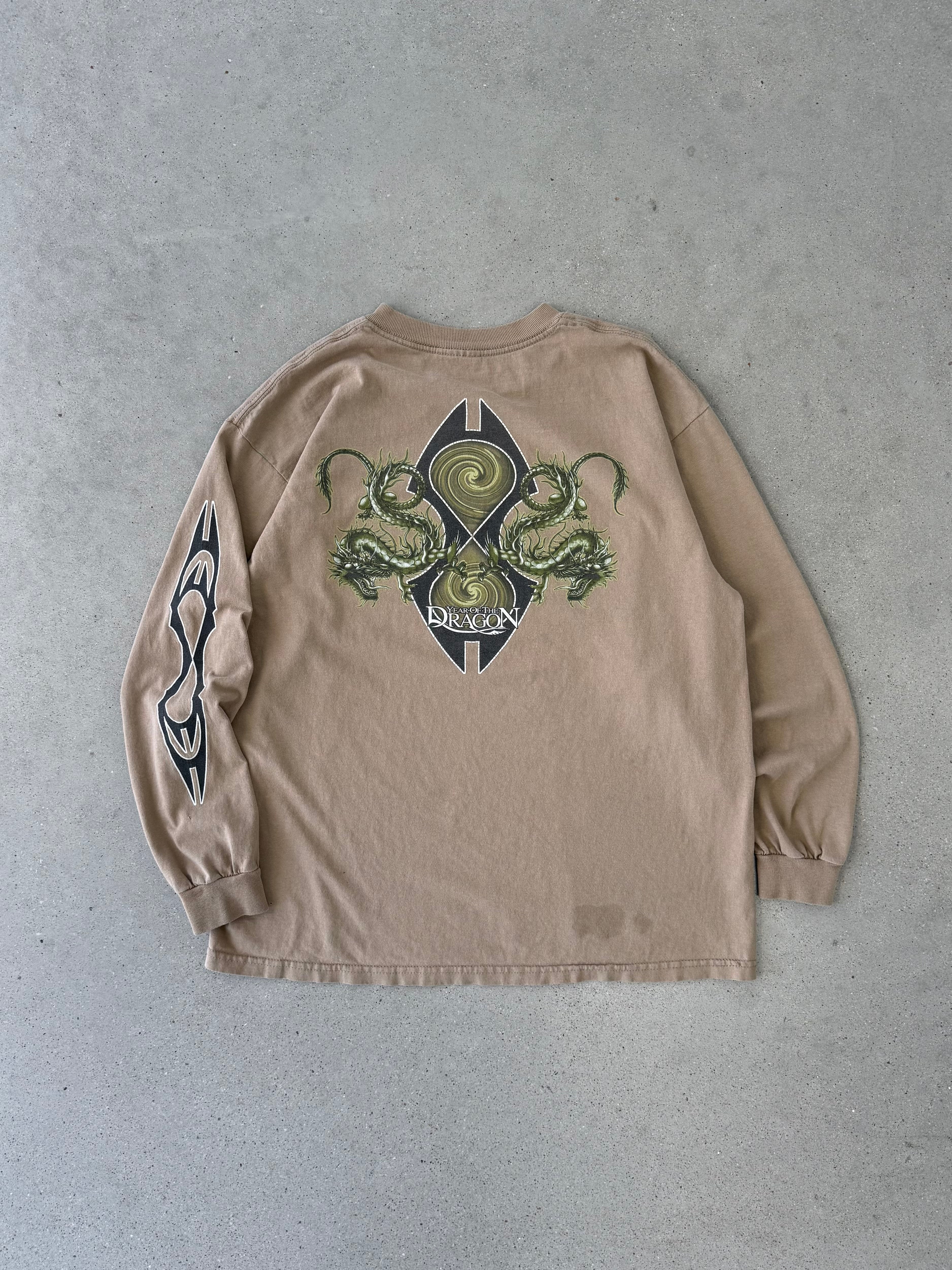 Vintage 2000s 'Year of the Dragon' Long Sleeve - L