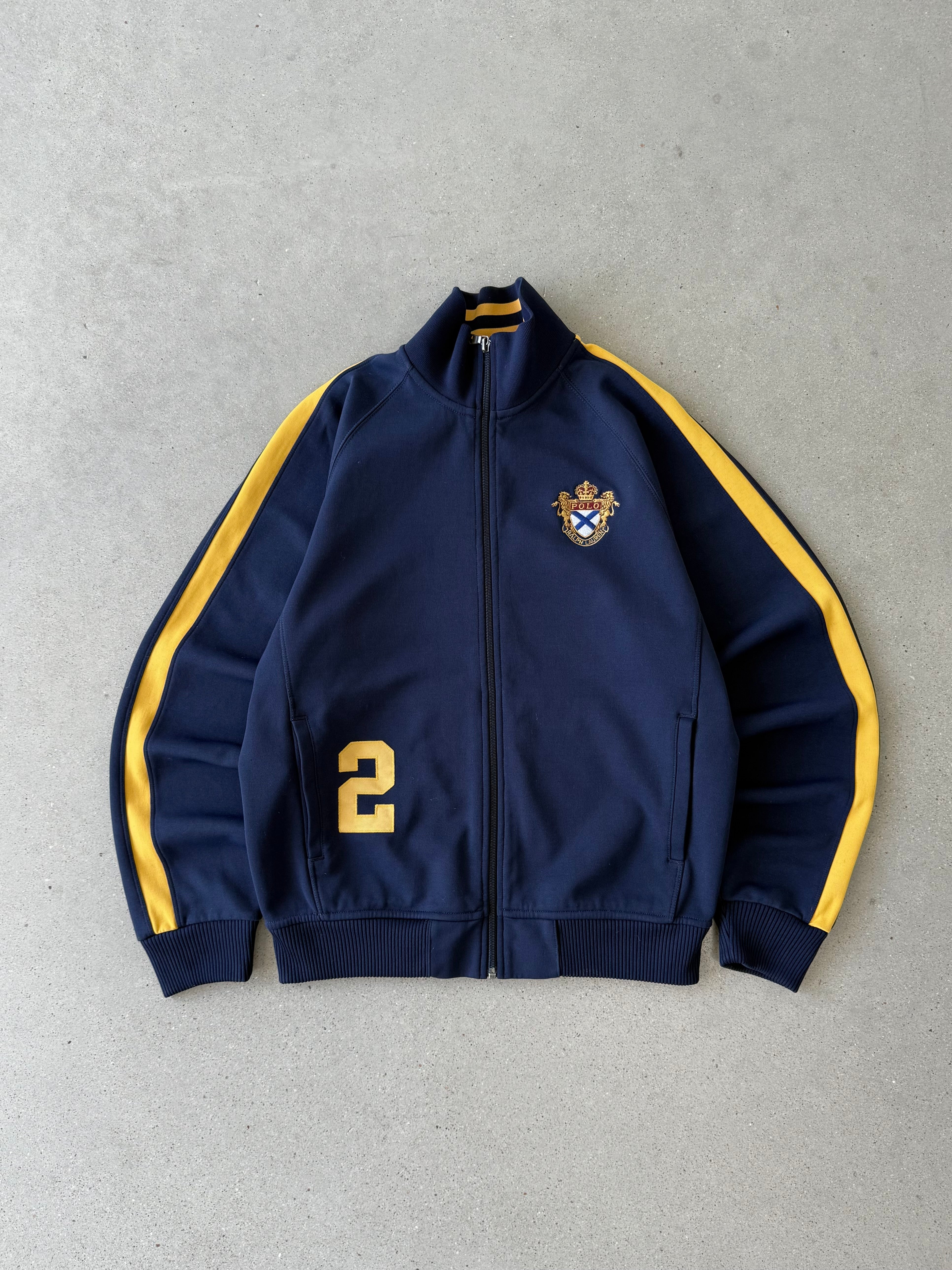 Vintage Polo Ralph Lauren #2 Navy Track Jacket - M