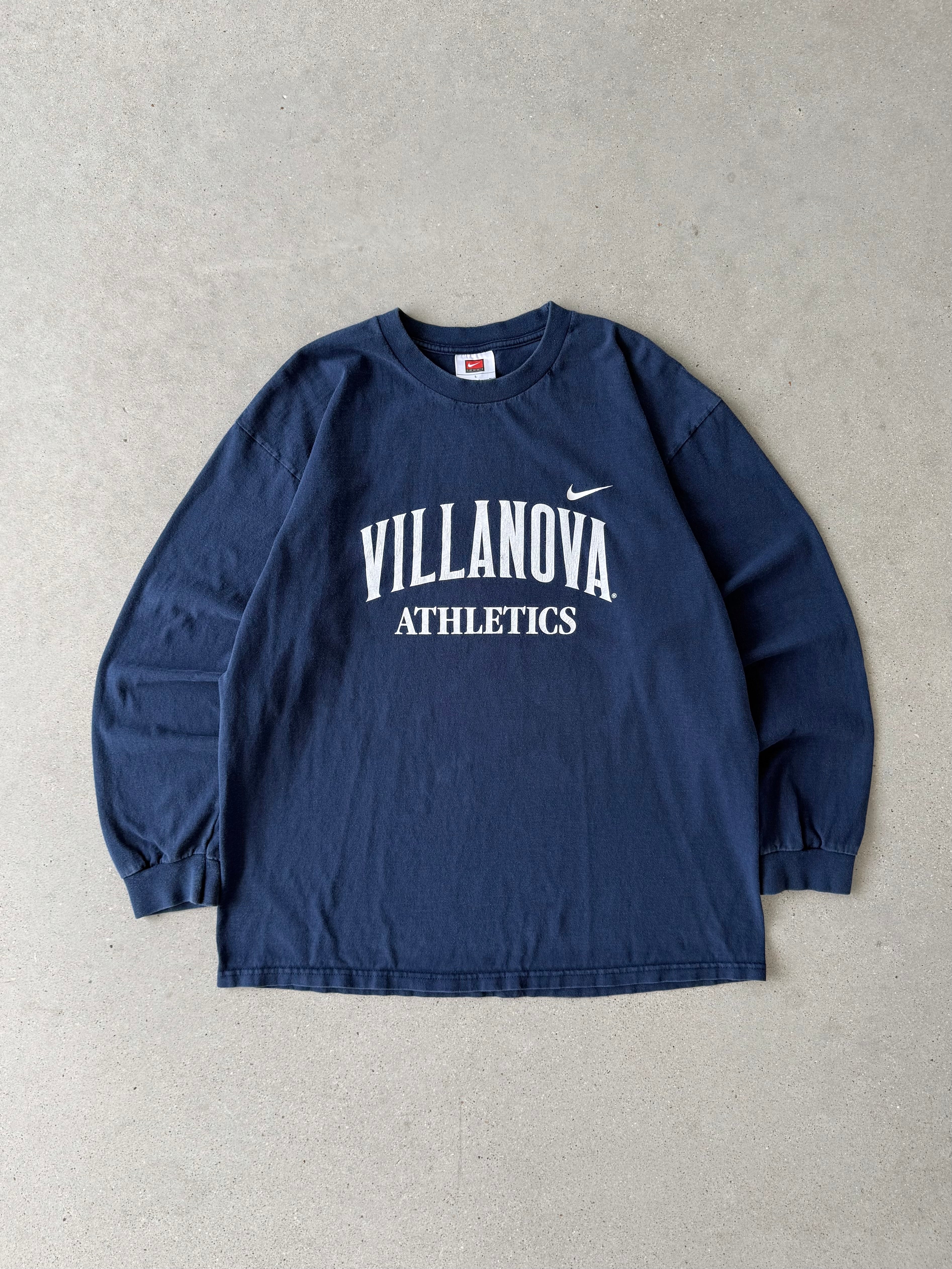 Vintage Nike TEAM Villanova Athletics Long Sleeve - L