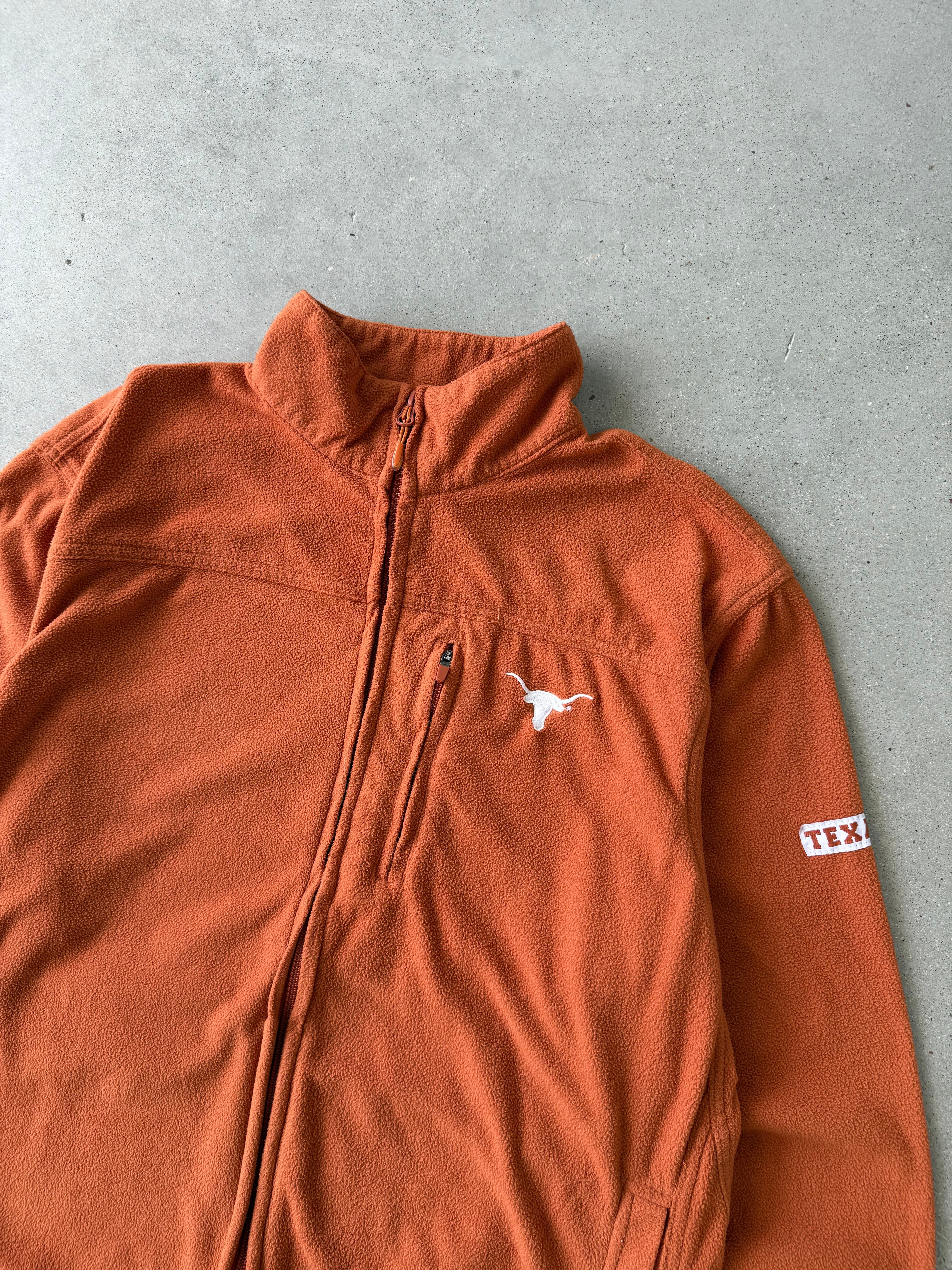 Vintage Texas Longhorns Fleece Jacket - L