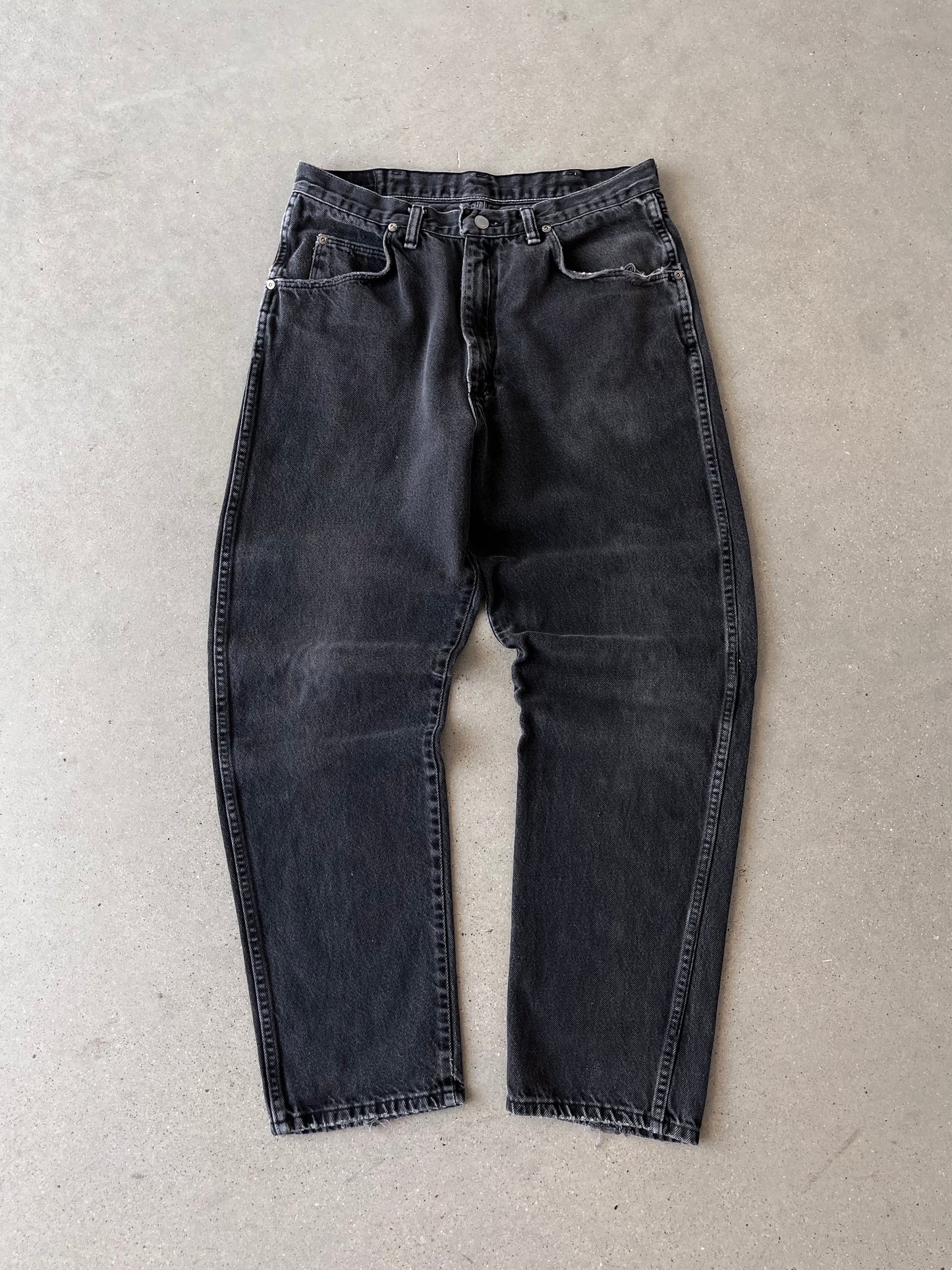 Vintage 90s Wrangler Black Denim Pants - 32x31