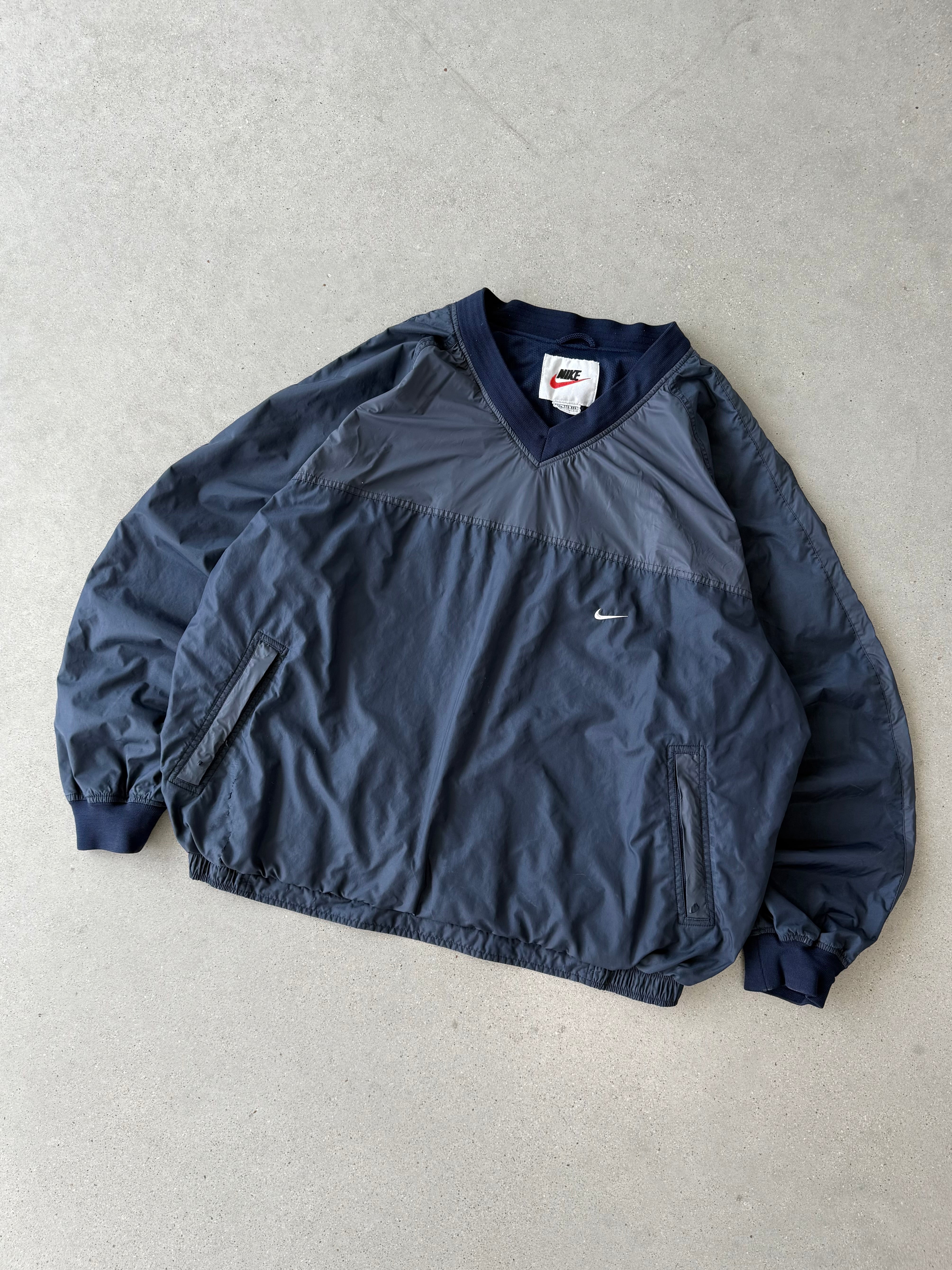 Vintage 1990s Nike Mini Swoosh Pullover - XXL