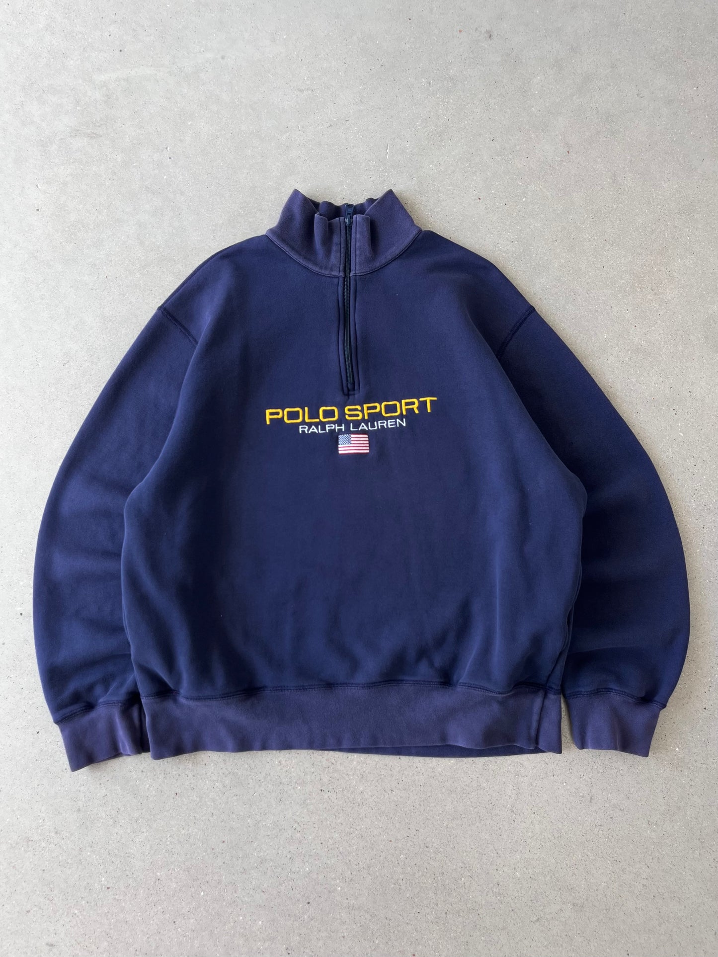 Vintage Polo Sport Ralph Lauren Quarter-zip - XL