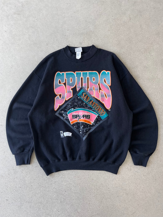 Vintage San Antonio Spurs Graphic Crewneck - XL