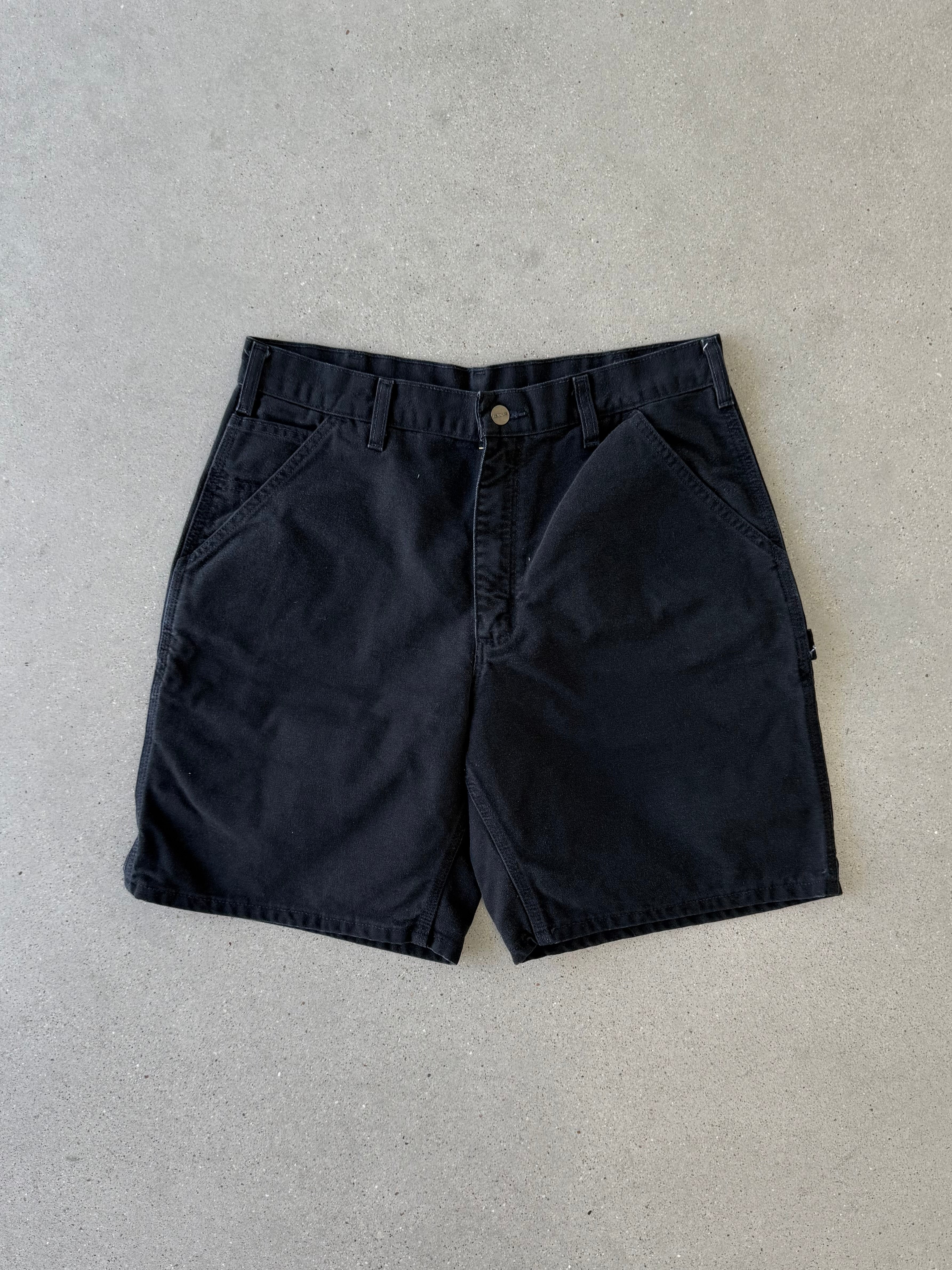 Vintage Carhartt Black Carpenter Shorts - 34W