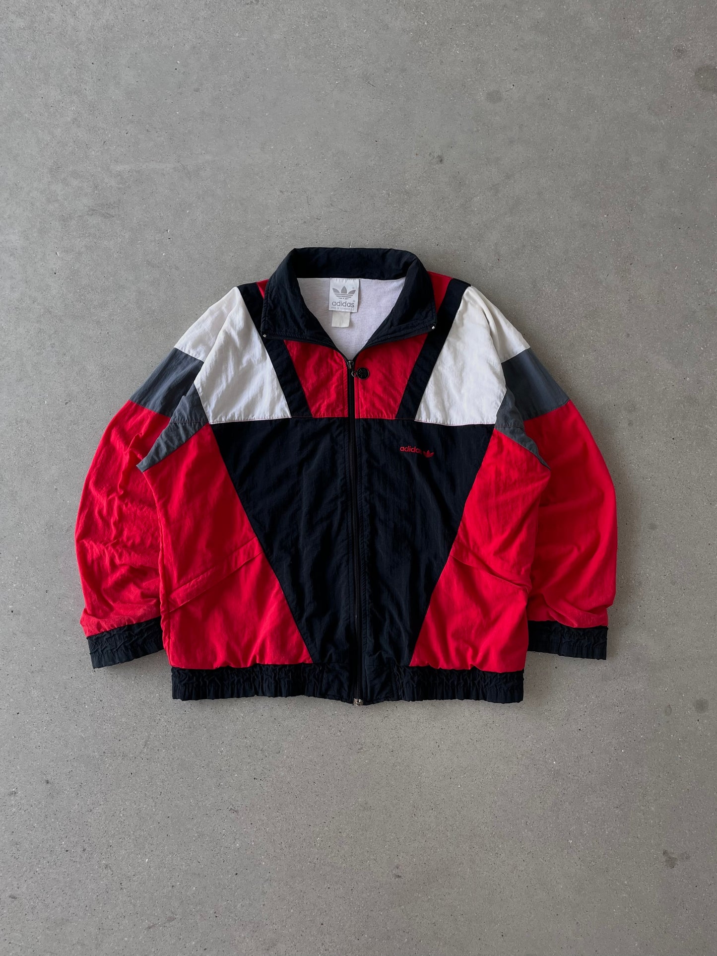 Vintage 90s Adidas Retro Windbreaker - L