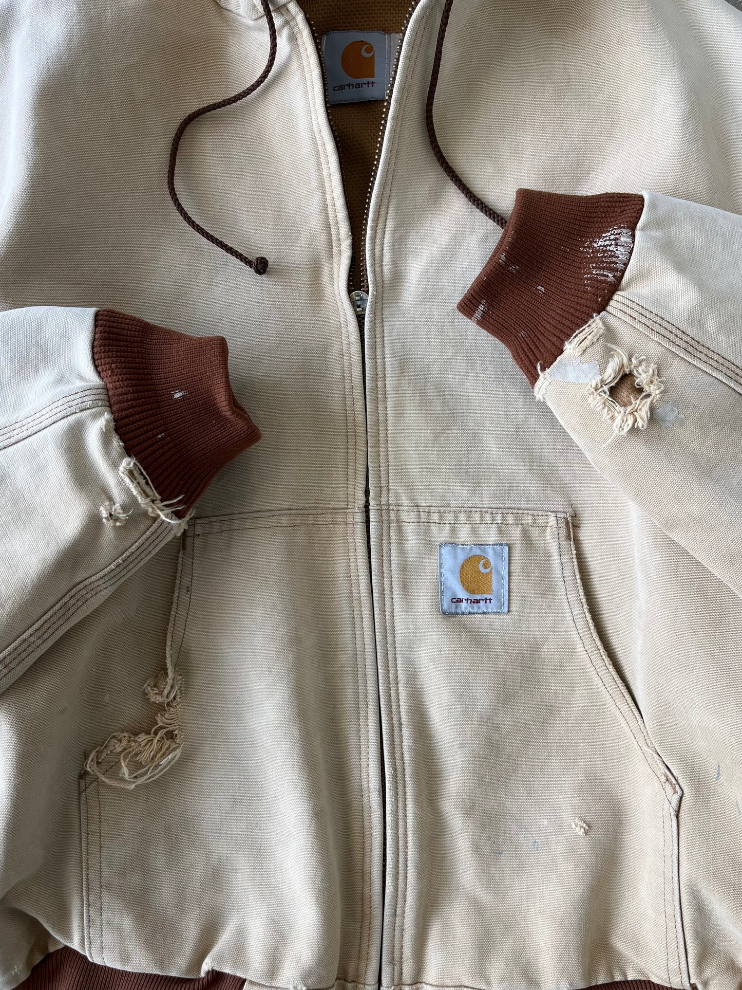 Vintage Carhartt Tan Active Jacket - M