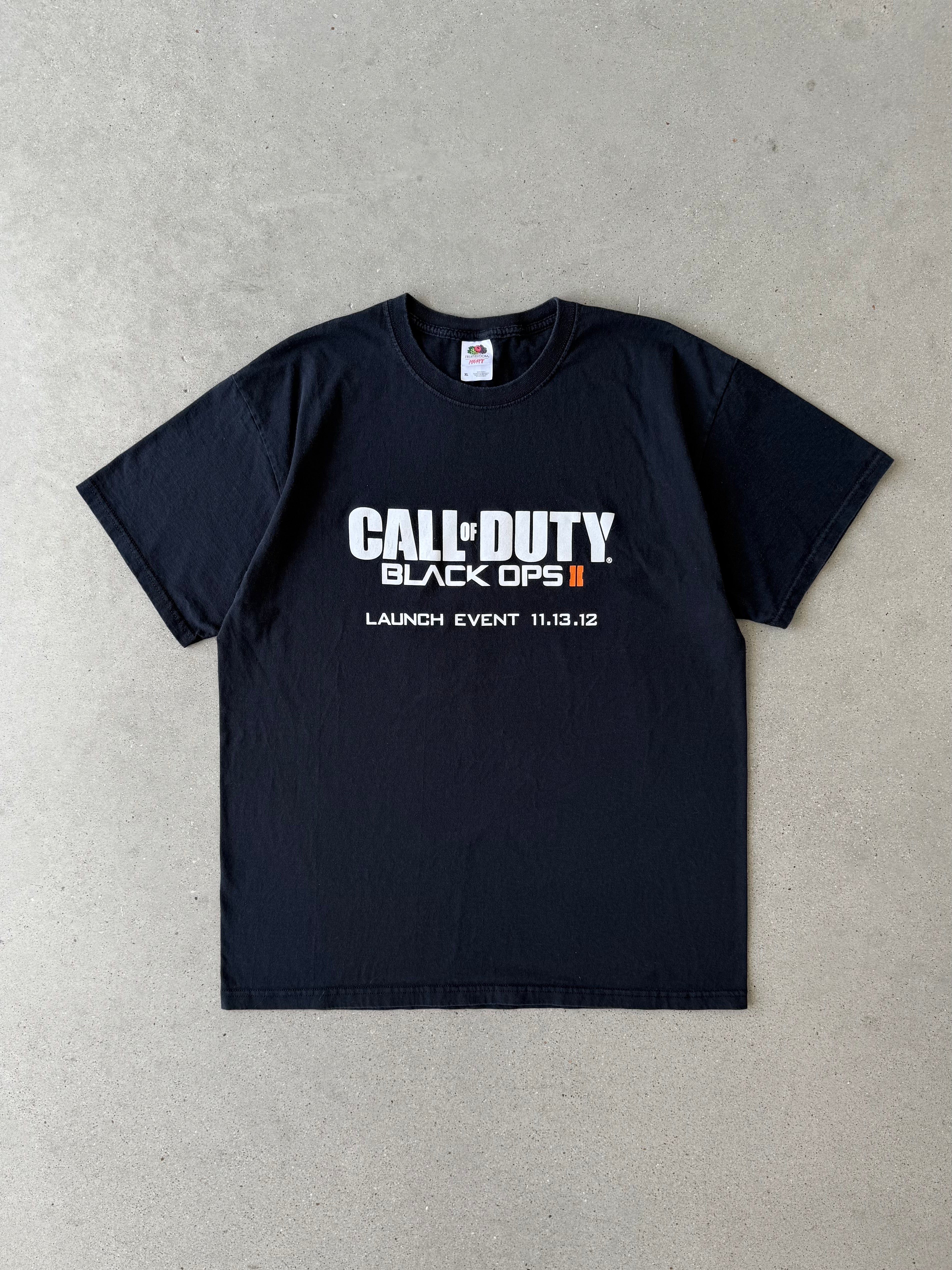 Vintage CALL OF DUTY: Black Ops II 'Launch Event' Tee - XL