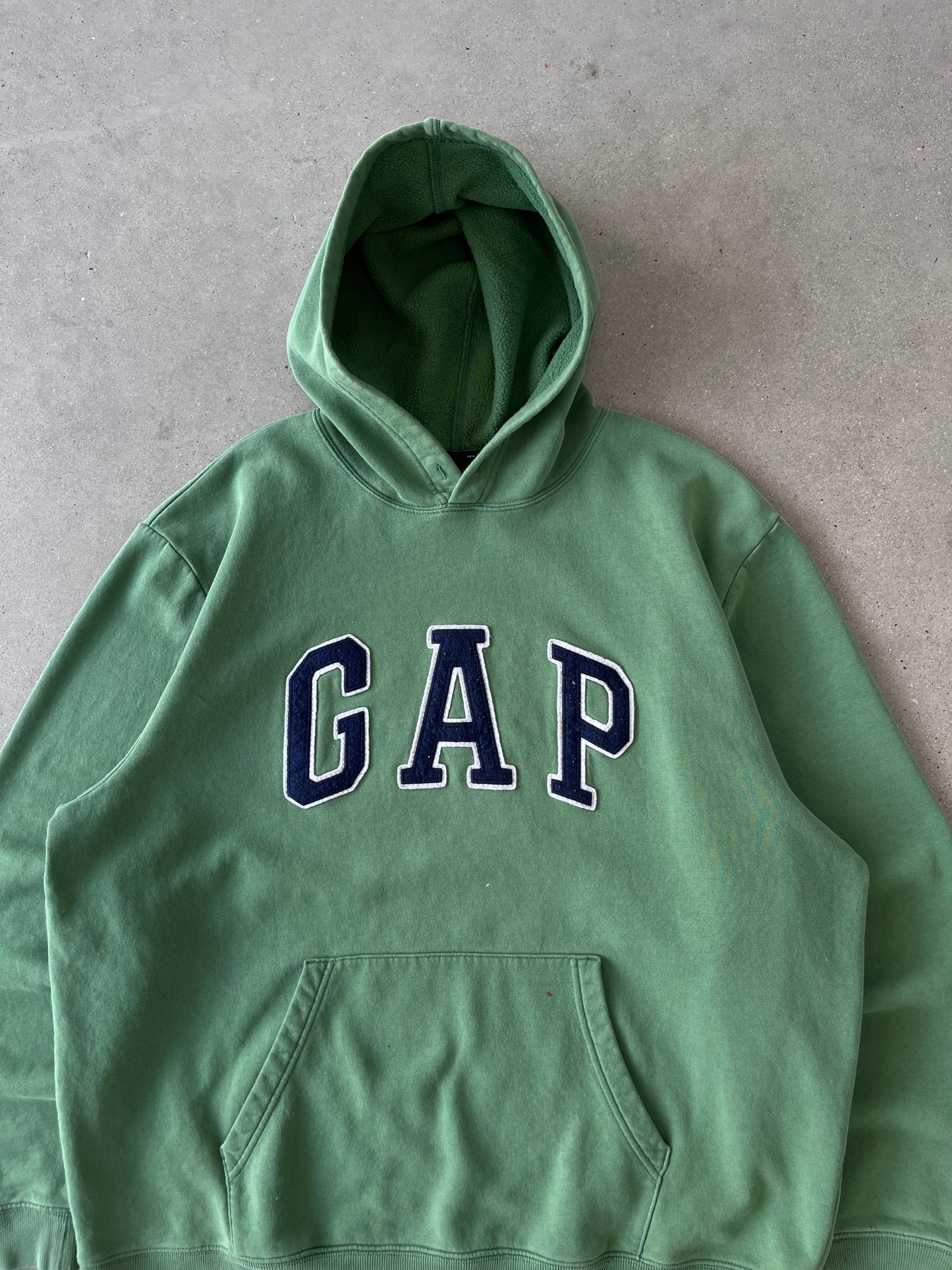 Vintage GAP Green Hoodie - XXL