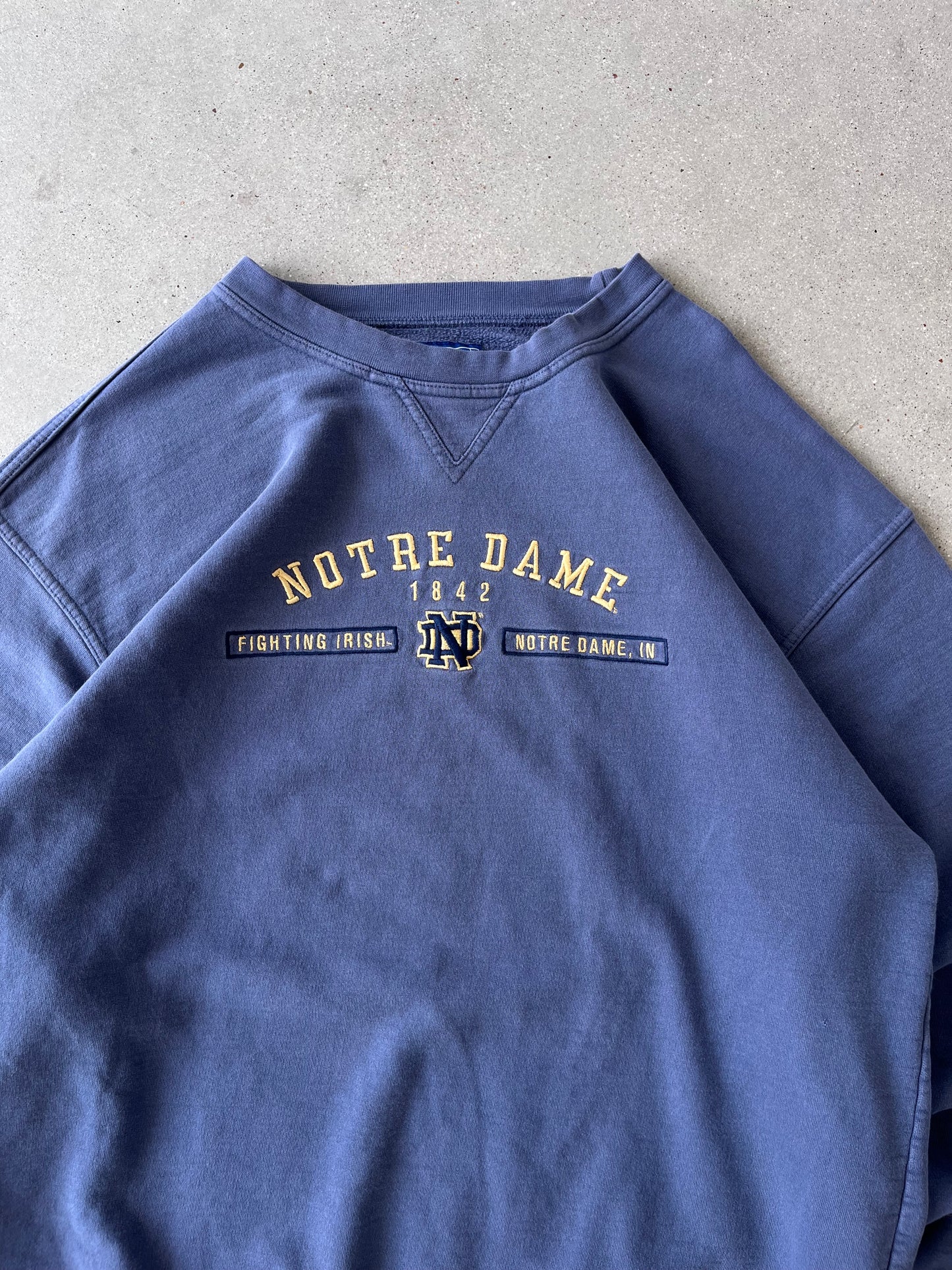 Vintage Chaps Notre Dame Sweatshirt - XL