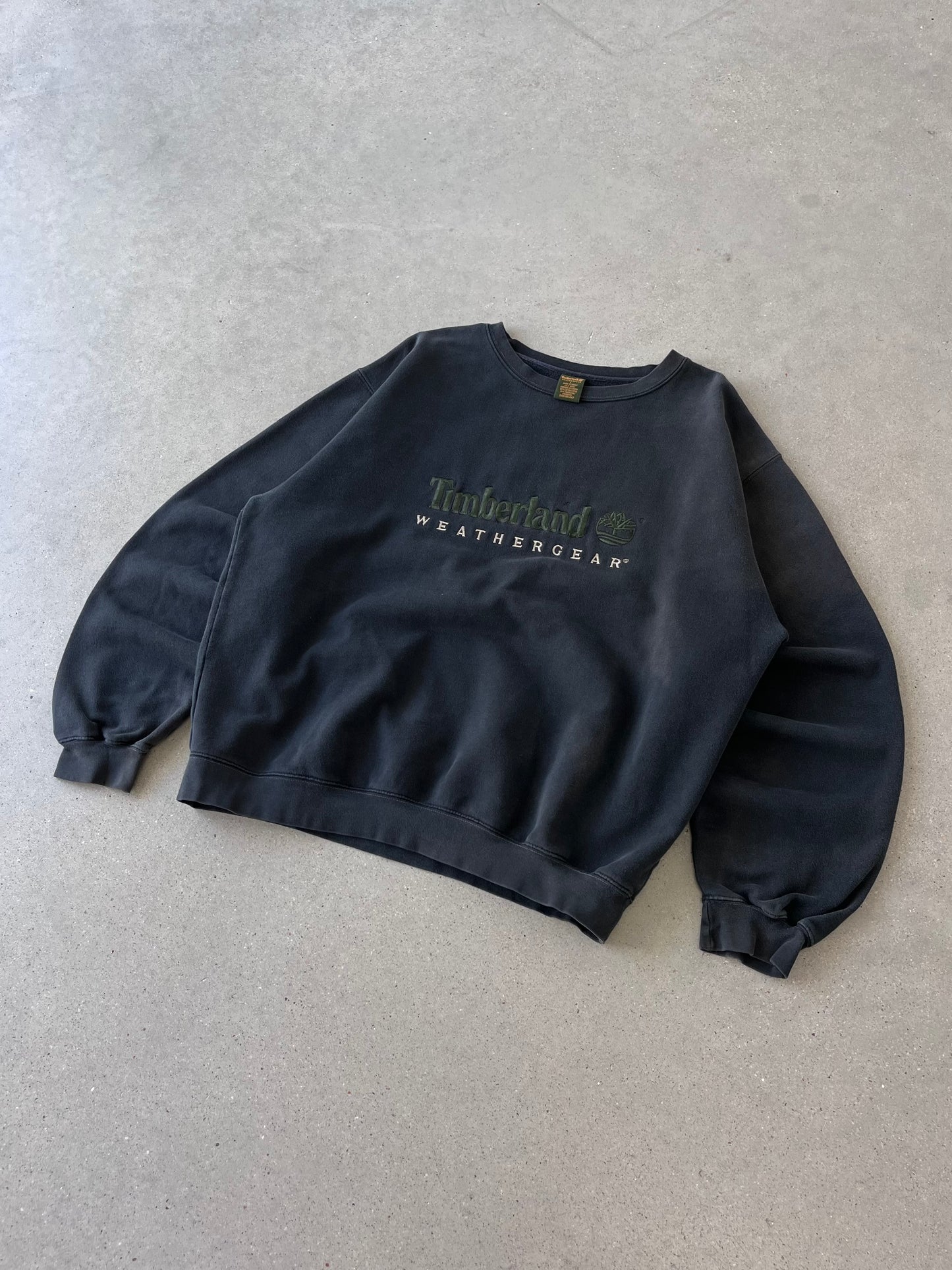 Vintage Timberland Weathergear Embroidered Crewneck - L