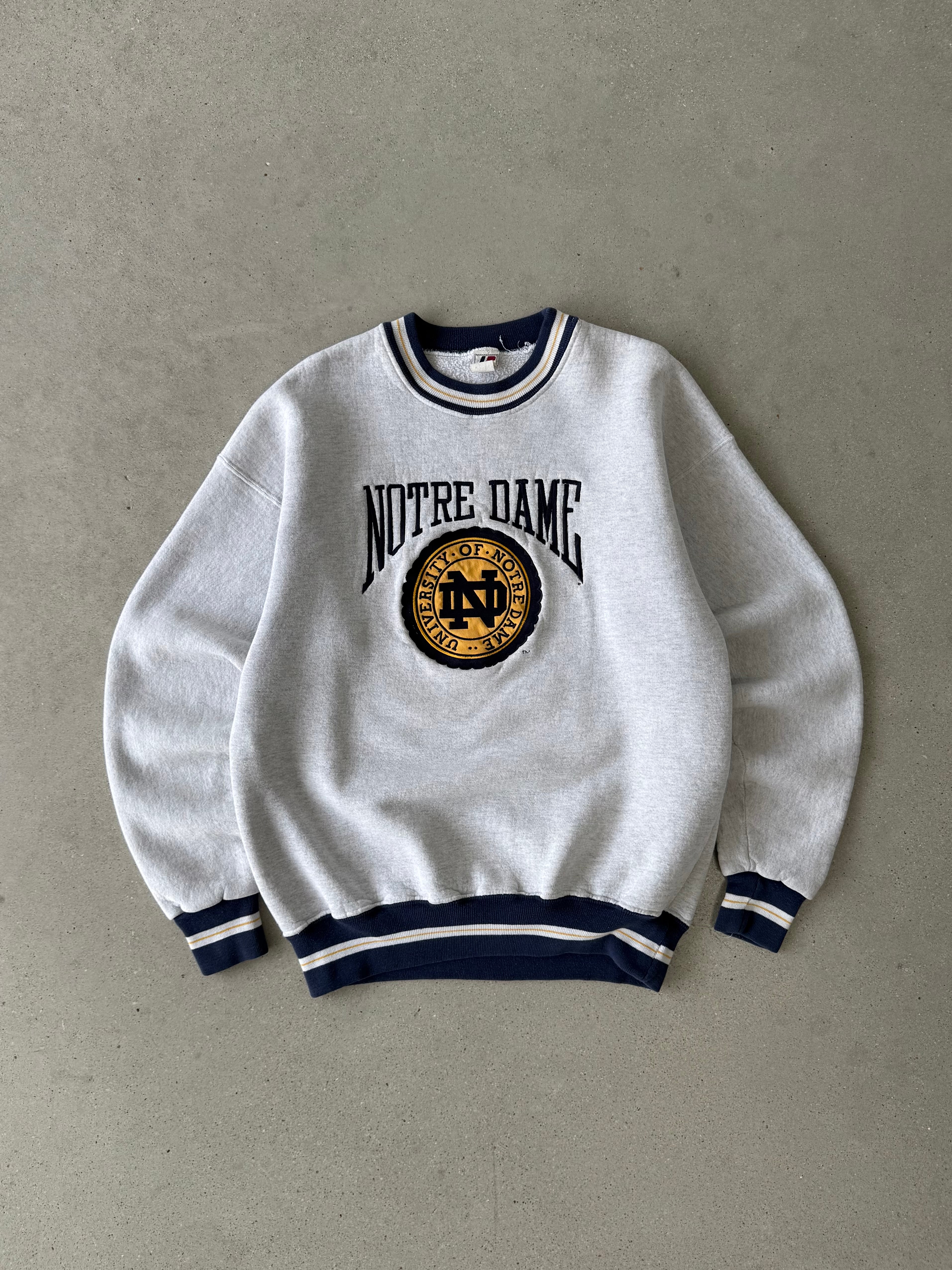 Vintage Notre Dame Crewneck  - XL