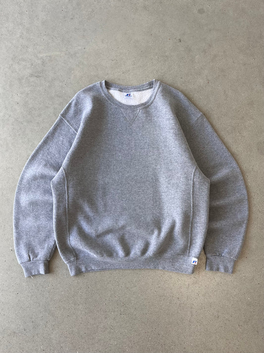 Vintage Heather Gray Russell Athletic Crewneck - L