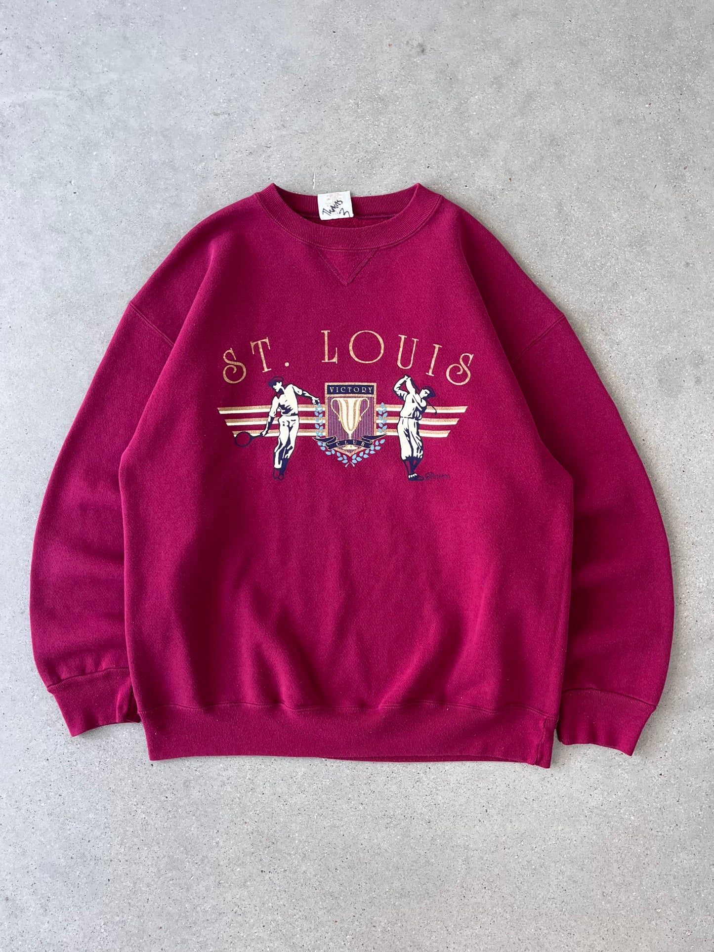 Vintage St. Louis Victory Club Crewneck - XL